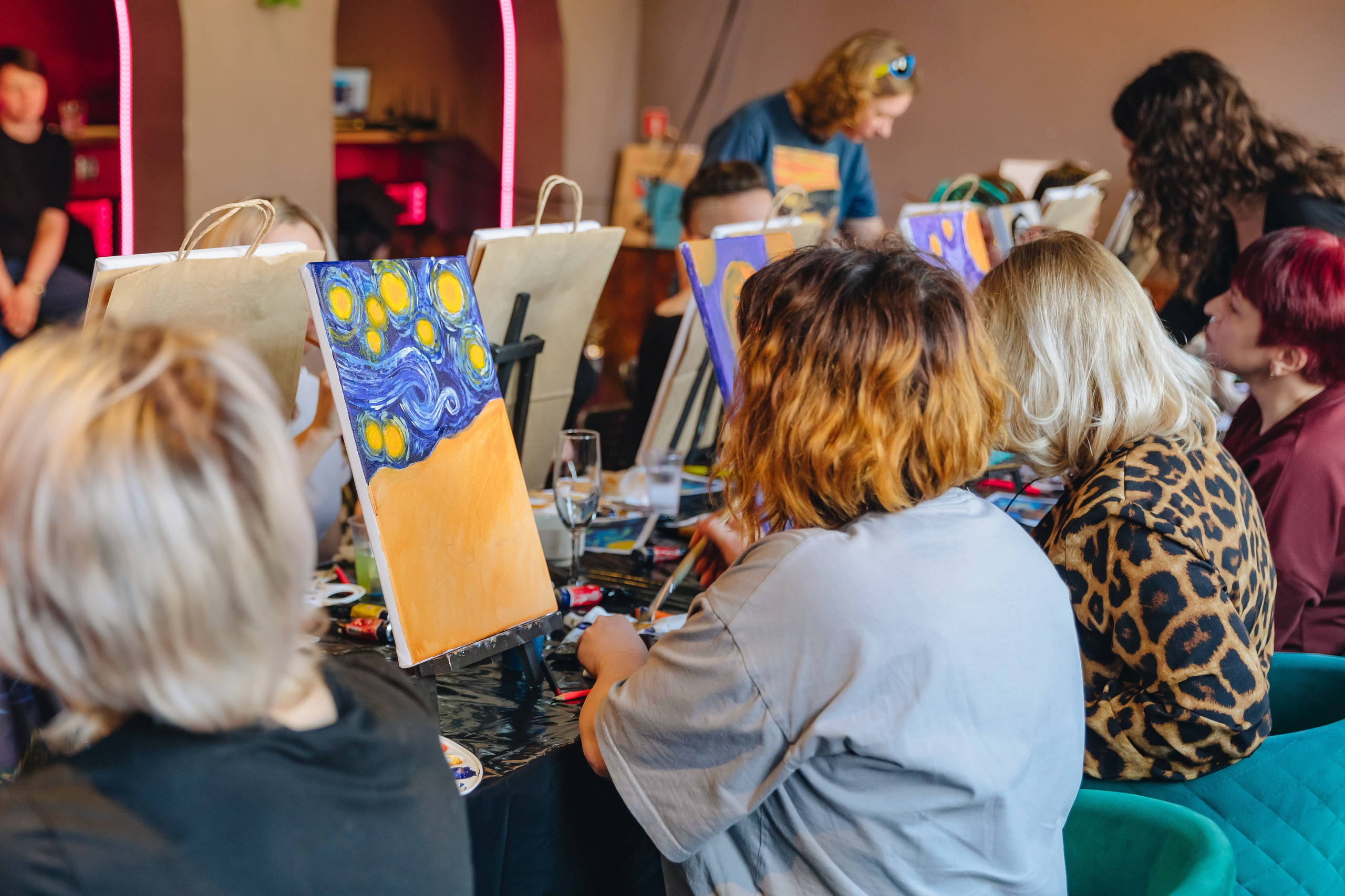 Арт-вечеринка. Семейный фотограф в Санкт-Петербурге Ева Маркова