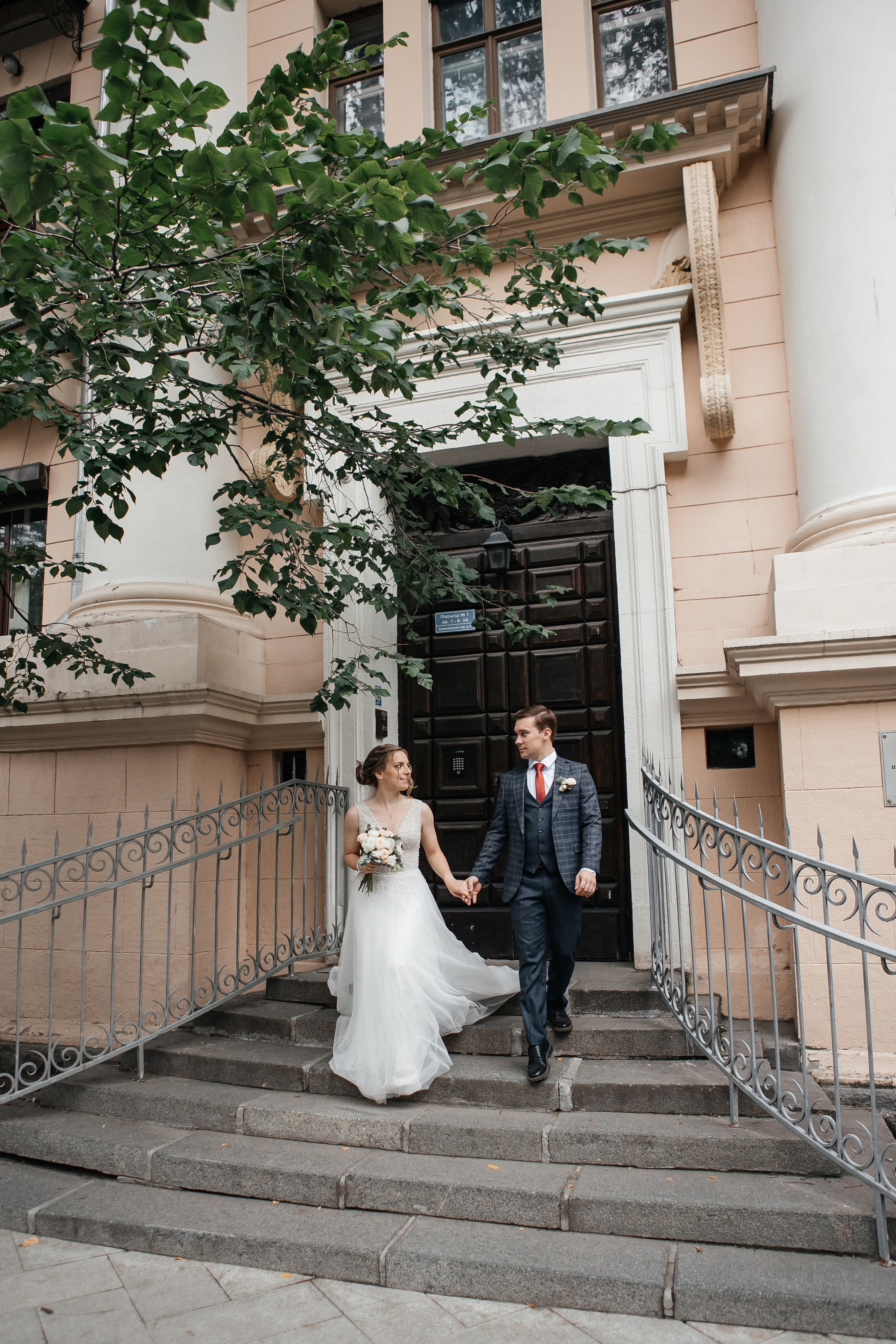 Регистрация брака в Особняке Спиридонова. Свадебный фотограф в Москве Дарья Олендарёва