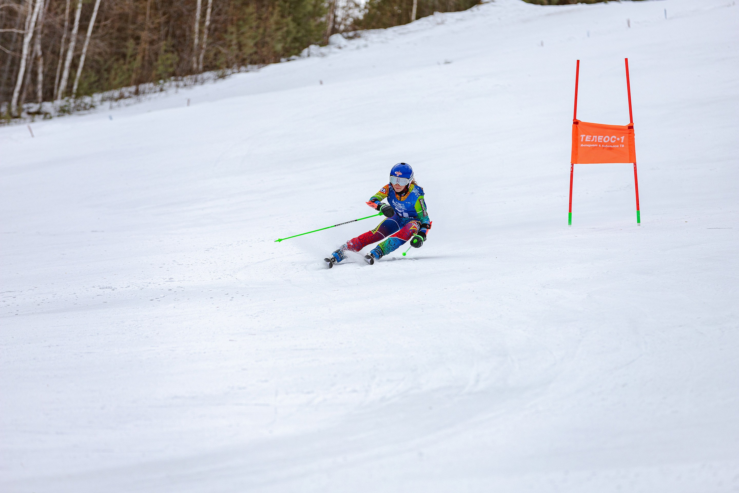 Горные лыжи. Фотограф и фотохудожник в Братске Краева Марина