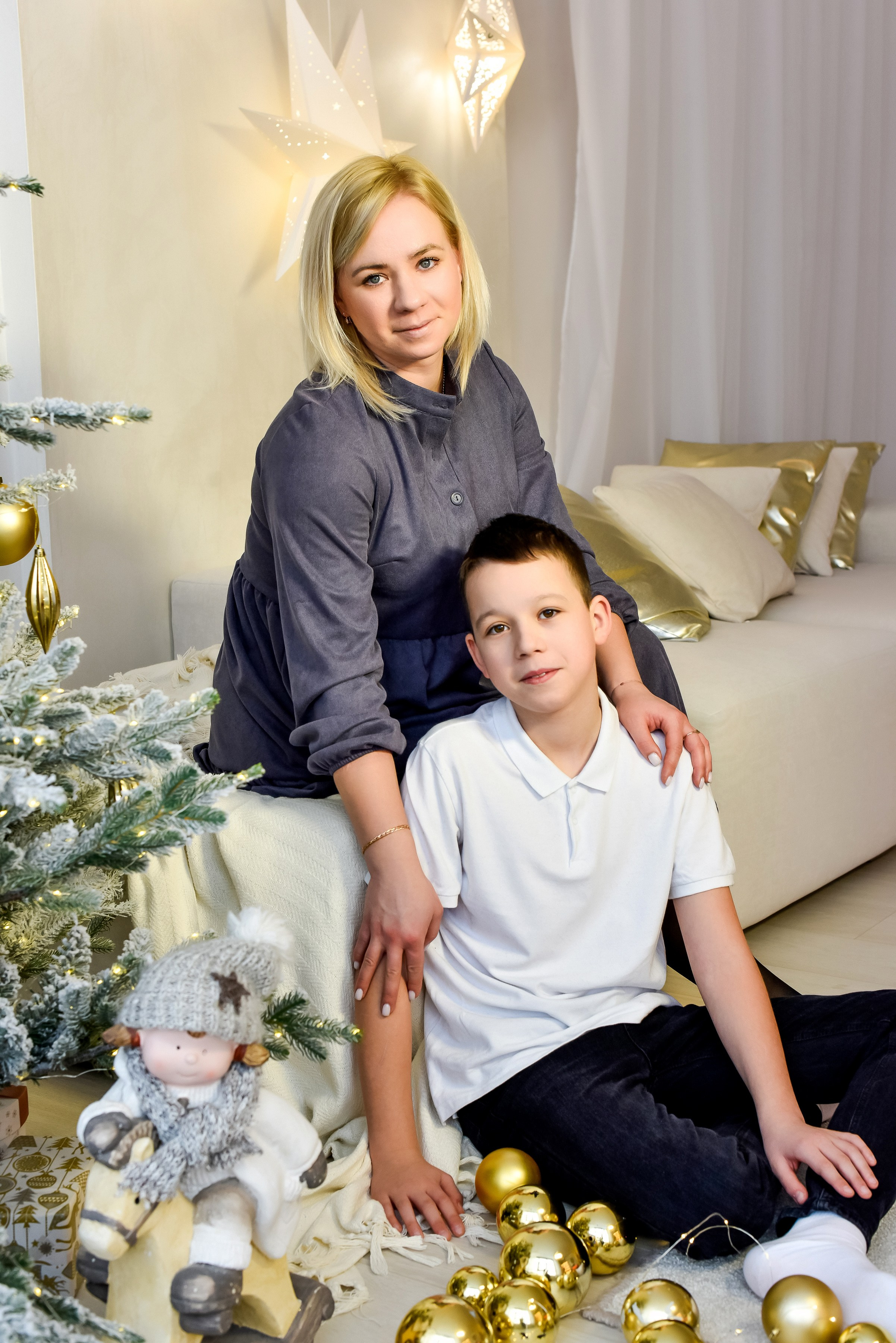 Юля с сыночком