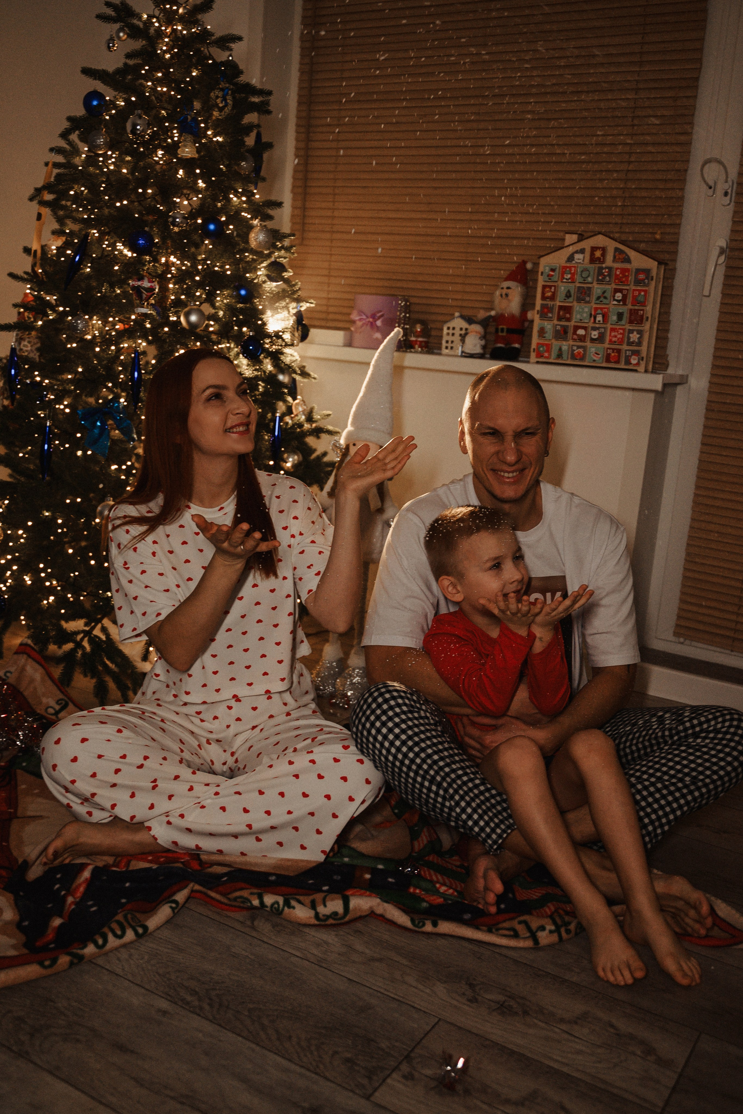 Новогодняя ночь дома. Свадебный и портретный фотограф в Минске Наташа Каракулова