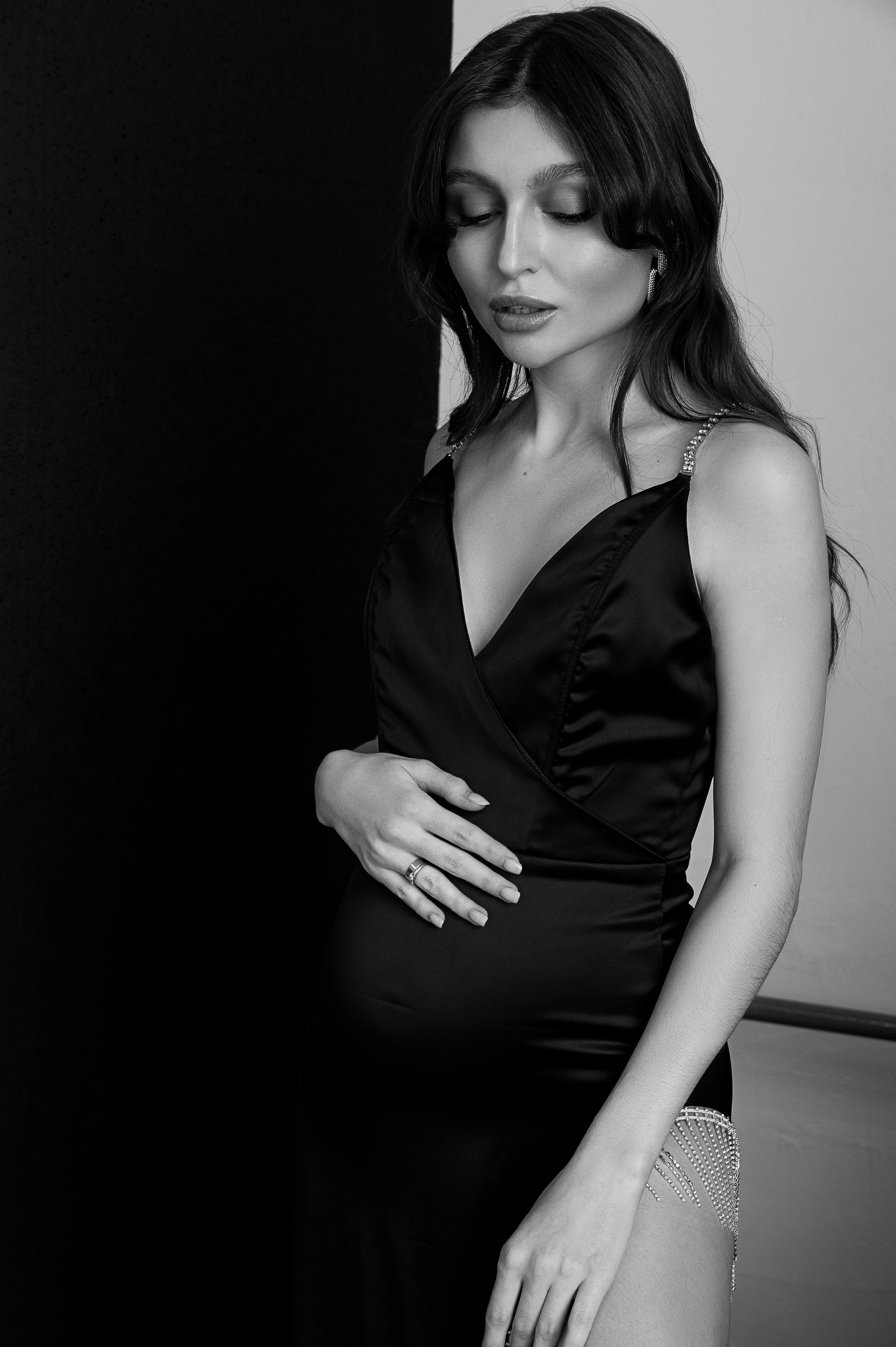 Анастасия. Профессиональный фотограф беременности в СПБ. Стильные фотосессии беременности в стиле минимализм и классическая фотография