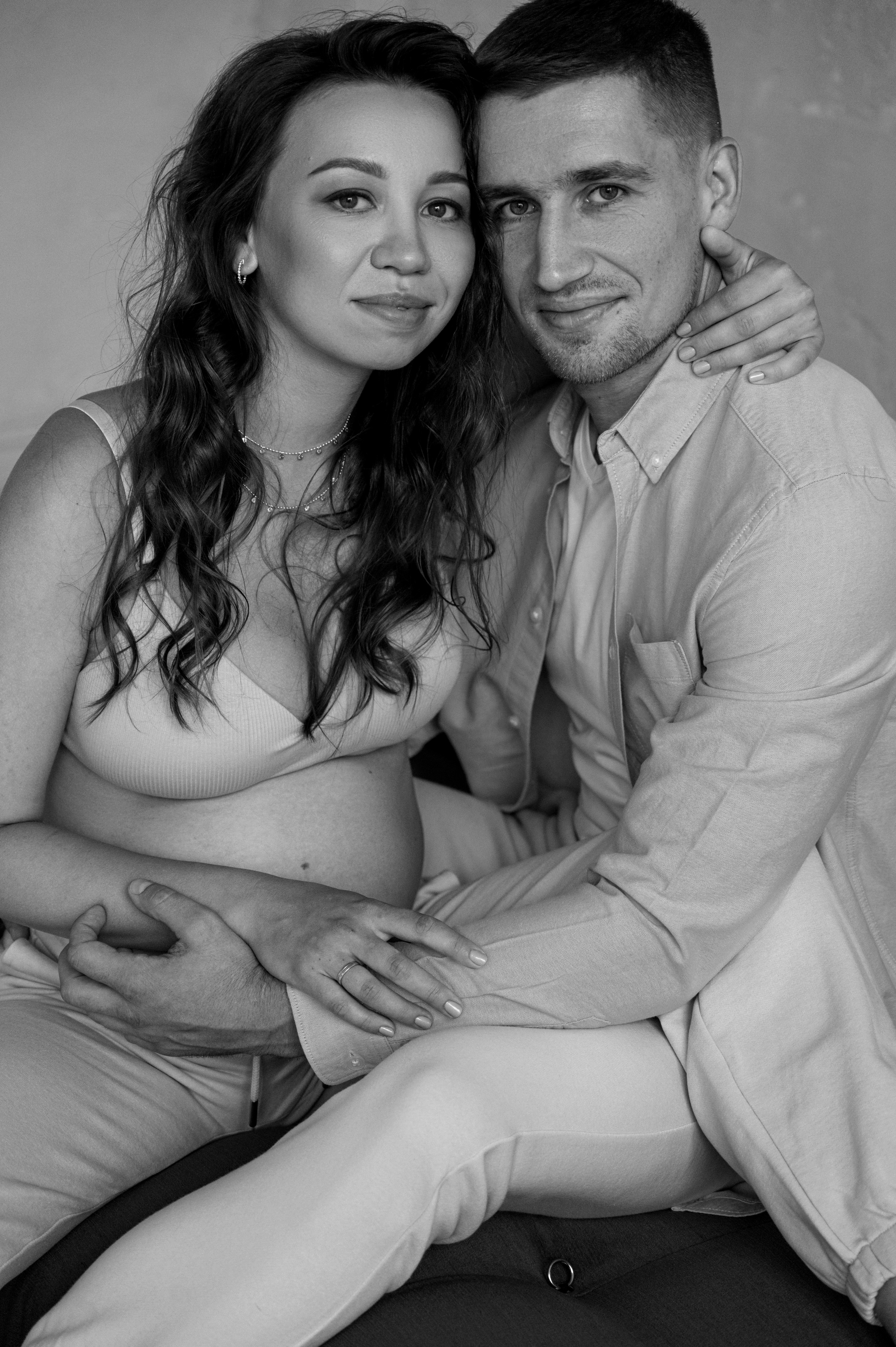 Анна. Профессиональный фотограф беременности в СПБ. Стильные фотосессии беременности в стиле минимализм и классическая фотография