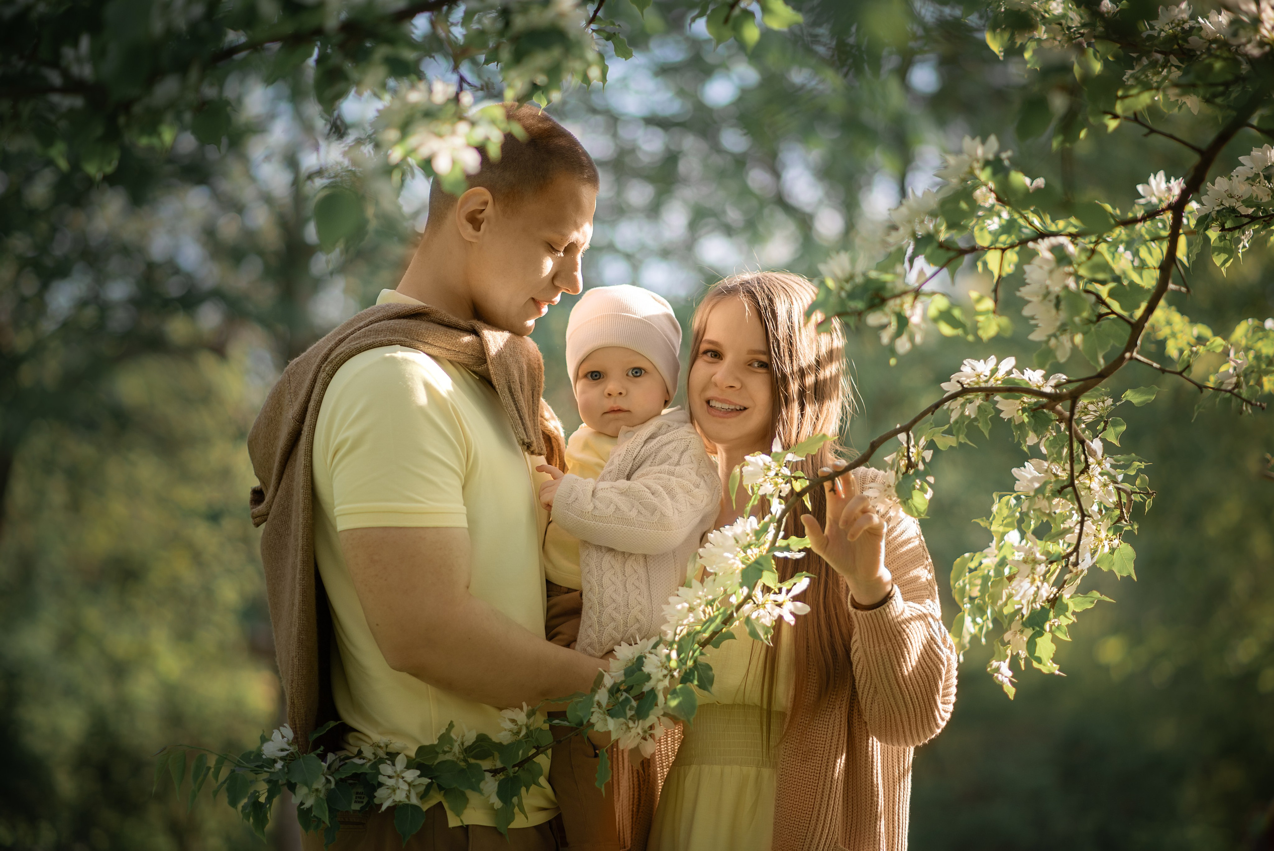 Семейная фотосессия на природе. Душевная фотография от сердца к сердцу Марина Жиделева фотограф Москва