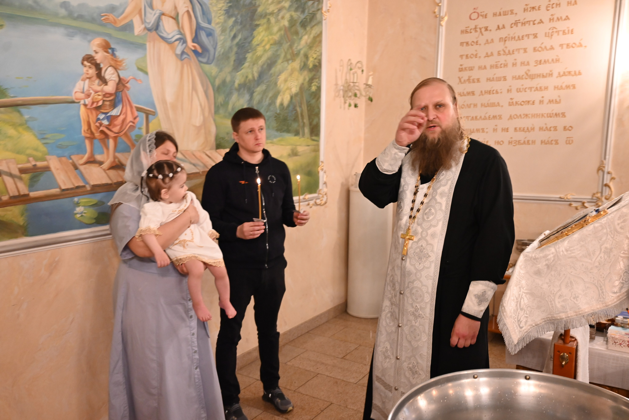 Крещение 7 мая. Семейный и детский фотограф Москва