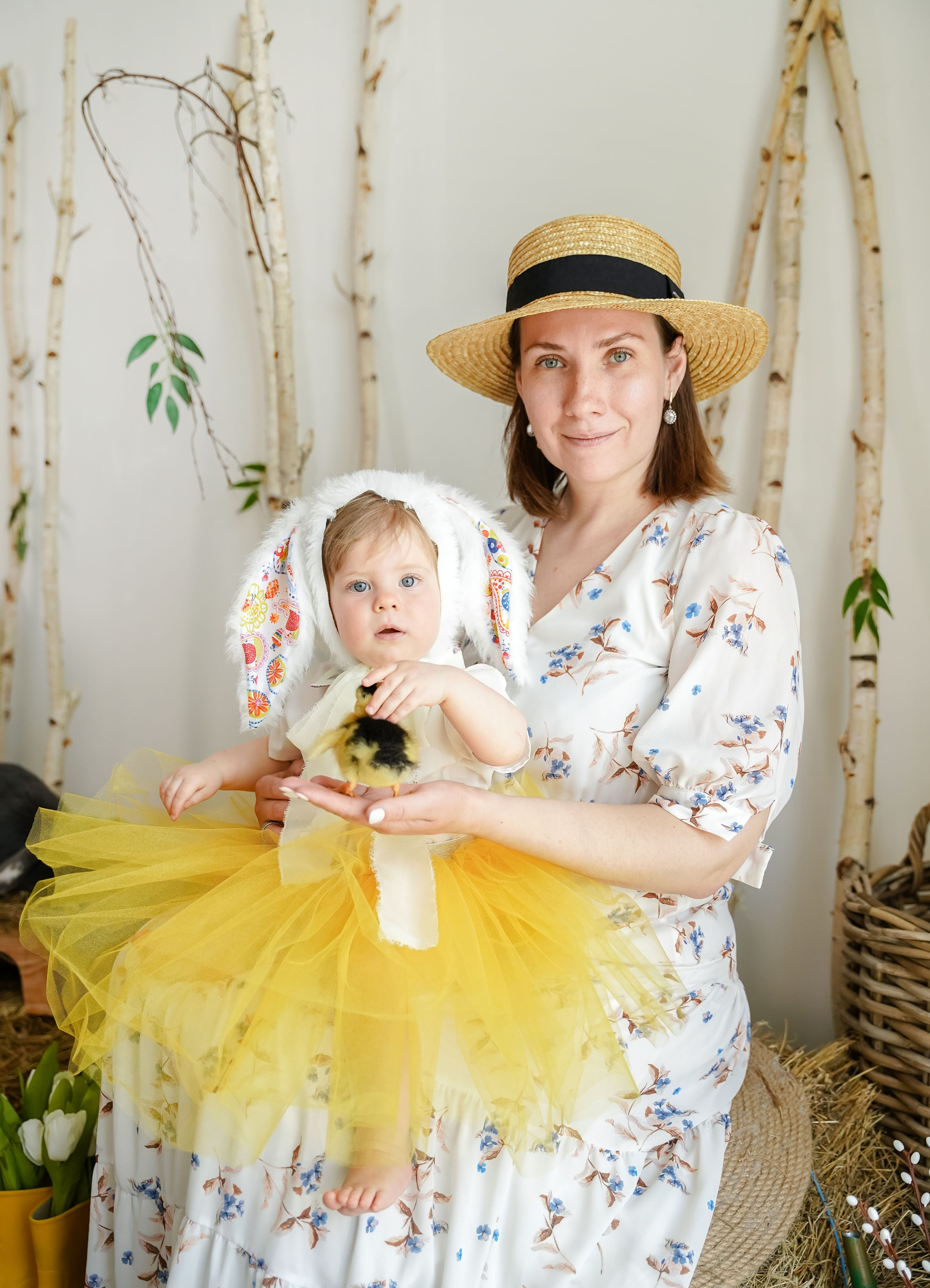 ПРОЕКТ «ПАСХАЛЬНЫЙ» С УТЯТАМИ. Фотограф в Ялте Инна Найден. Детский и семейный фотограф