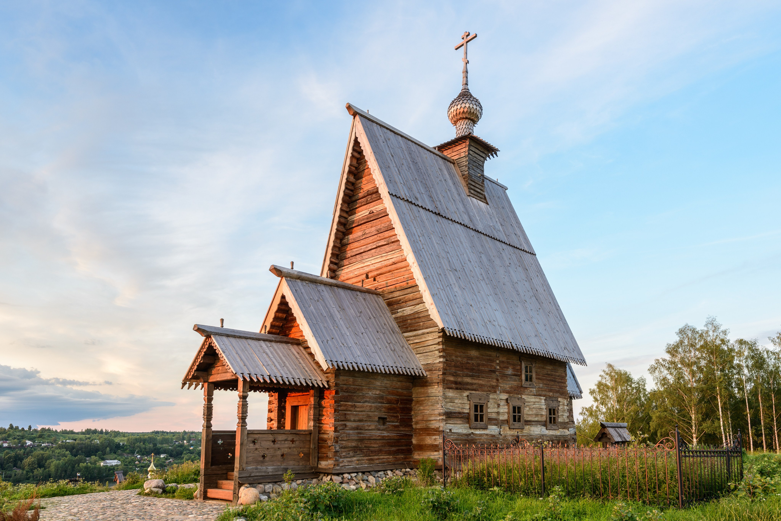 Плёс — жемчужина Золотого кольца России. Пейзажный фотограф Сергей Пестерев. Фото природы