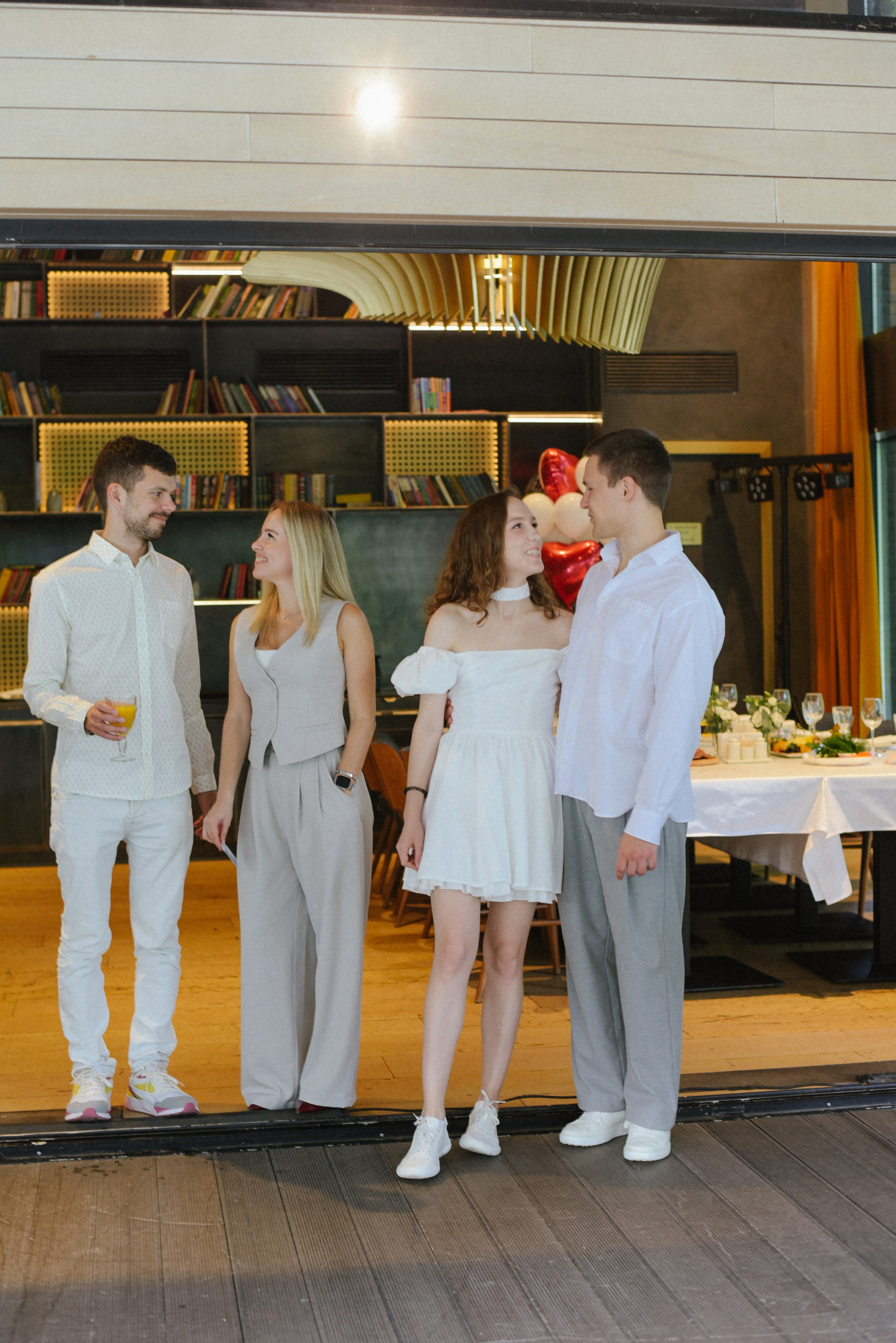 Павел и Деля Свадебный ужин. Фотограф Лола Волна, город Москва