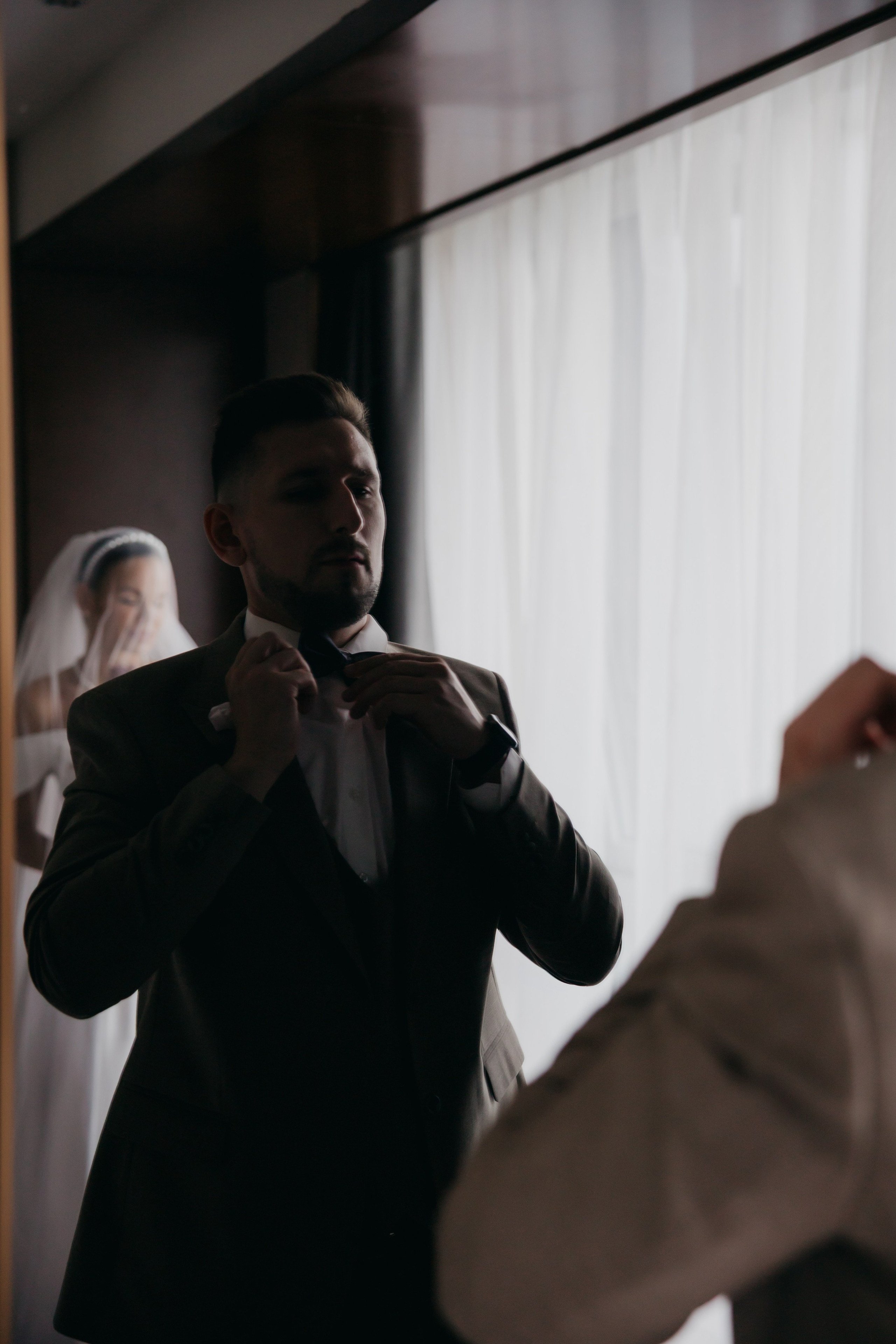 Свадебная фотосессия в отеле Soluxe Hotel Moscow. Свадебный фотограф в Москве Екатерина Гусева