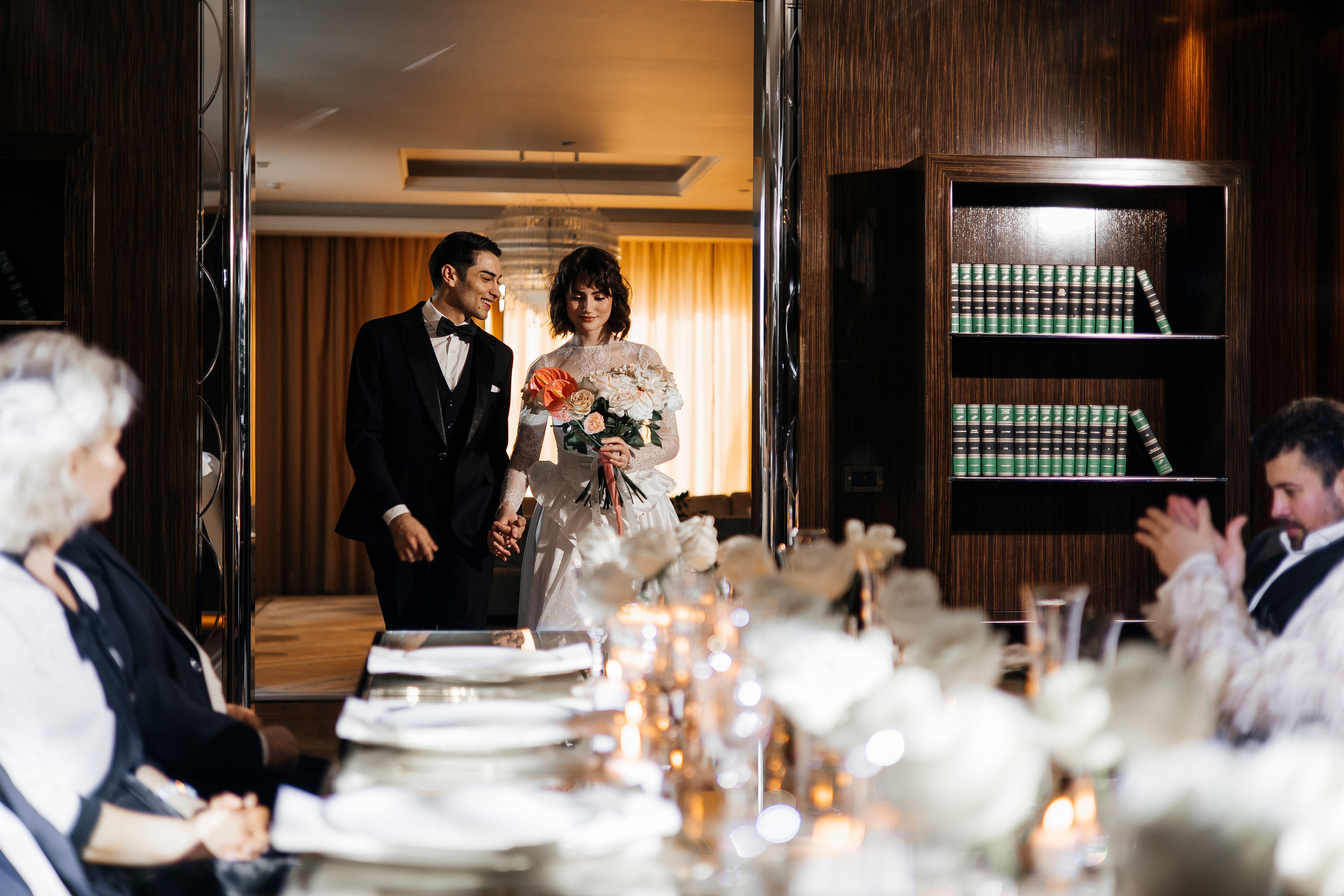 Елизавета и Даниэль (отель + ужин с близкими). Фотограф в Москве Екатерина Потапова