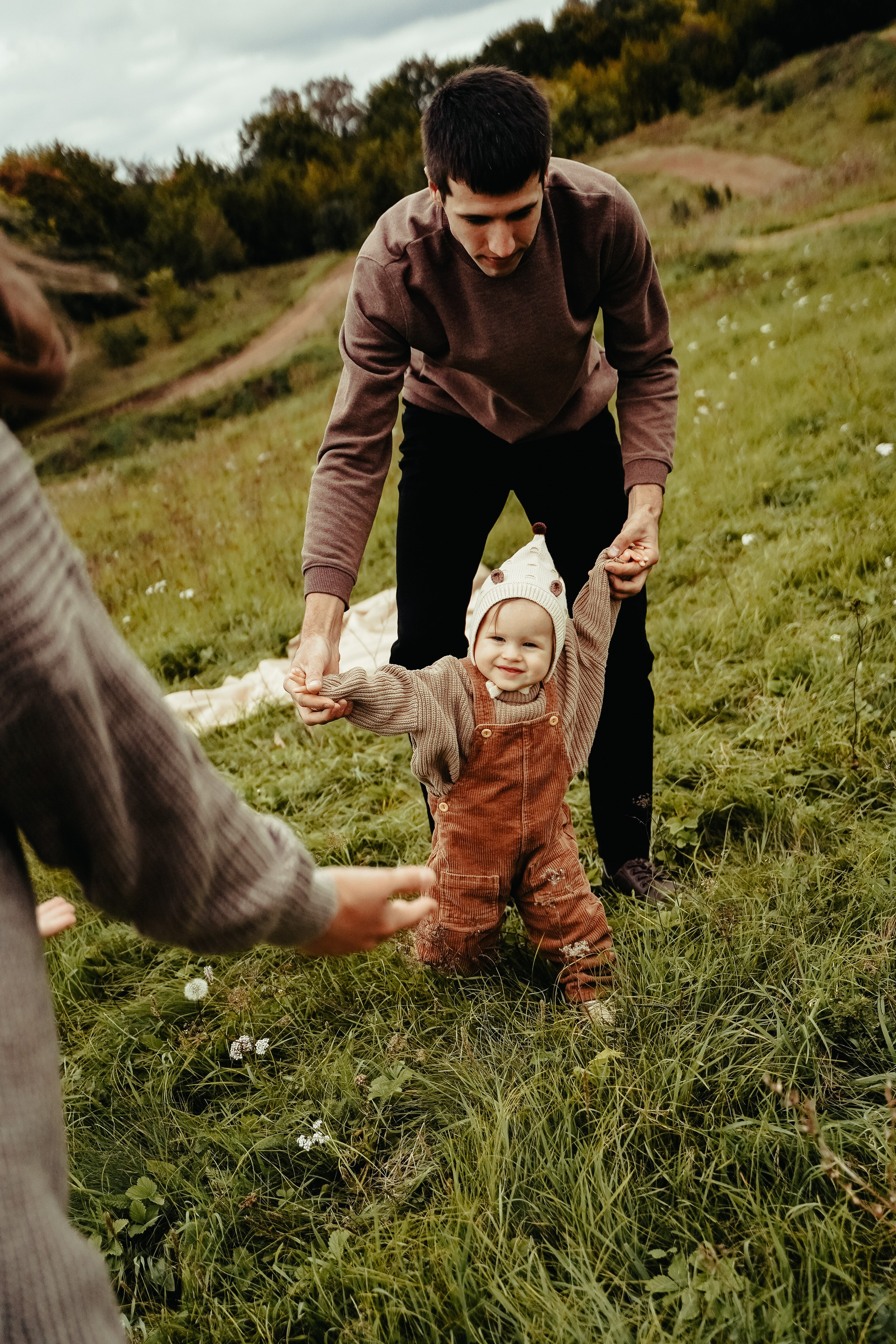 Семейная фотосъемка в поле. Бирск