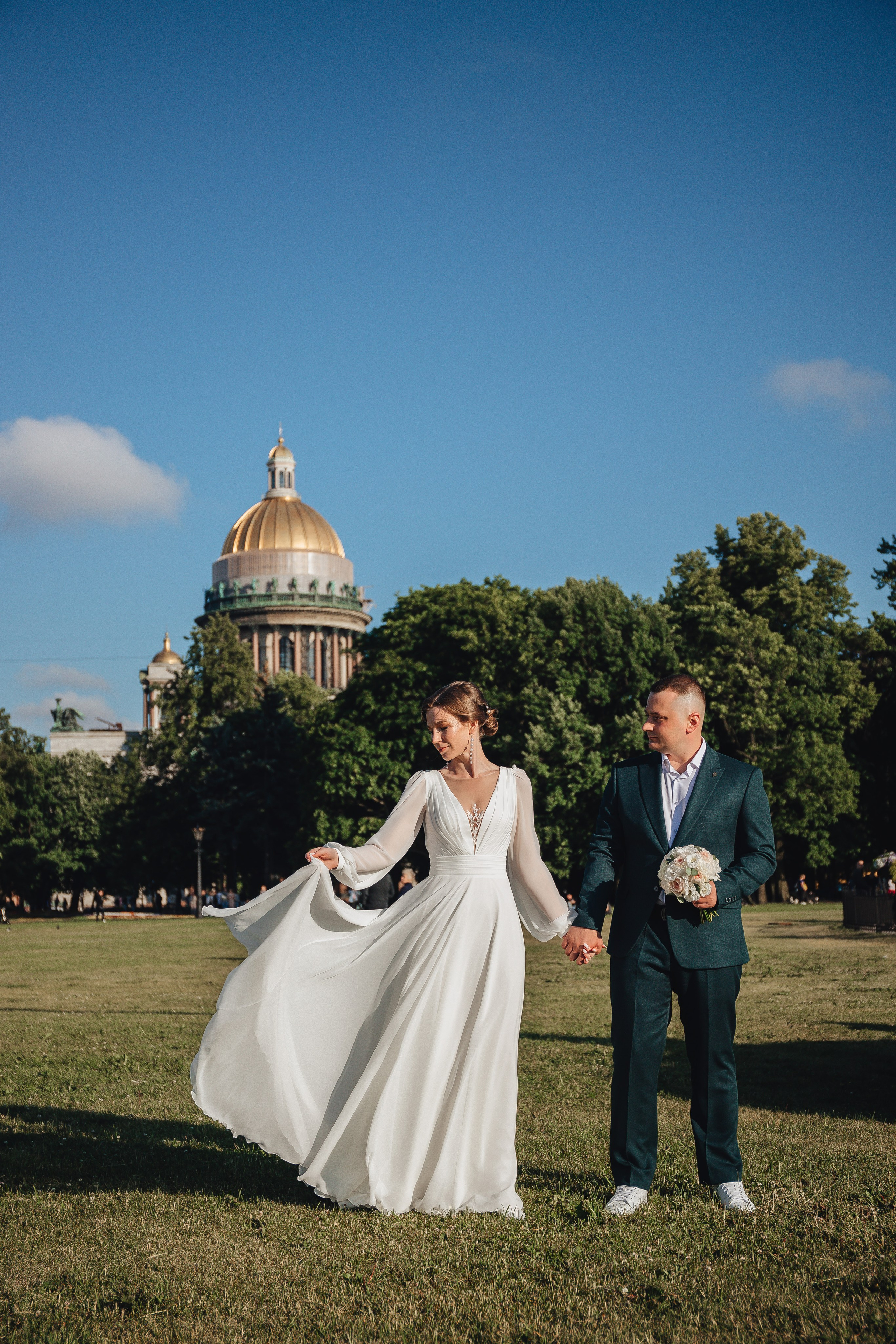 Андрей & Вика. Теплый вечер. Свадебный и семейный фотограф Пушкин Царское Село СПБ Питер Санкт-Петербург и Рязань Ольга Козлова