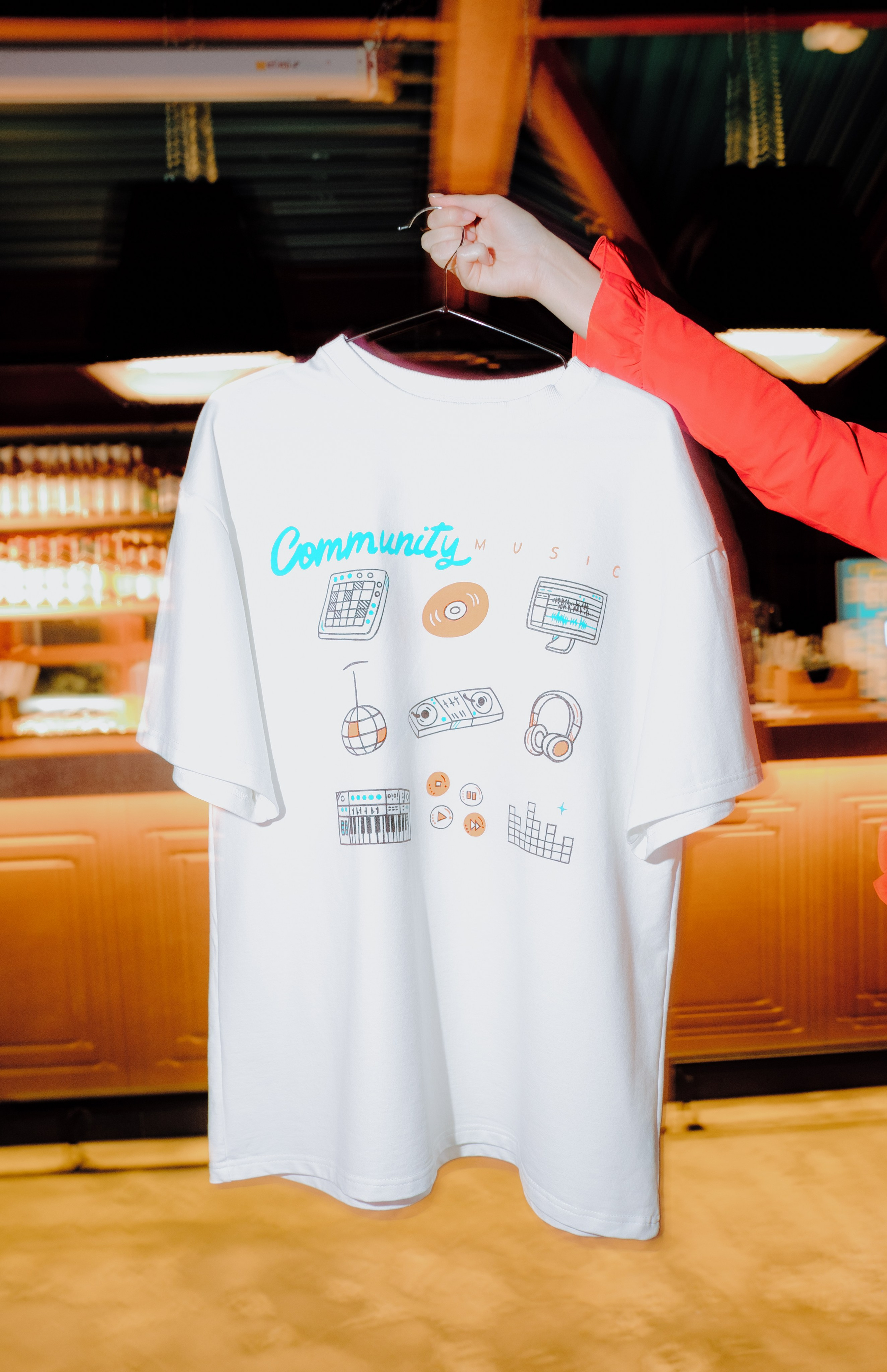 Презентация мерча Community music. Фотограф Аникеева Алина, Рязань/Москва