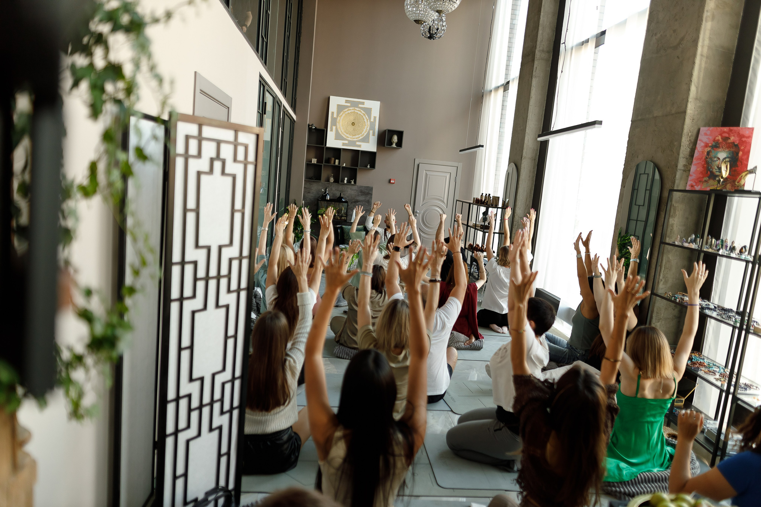 Фестиваль йоги. Фотограф Москва