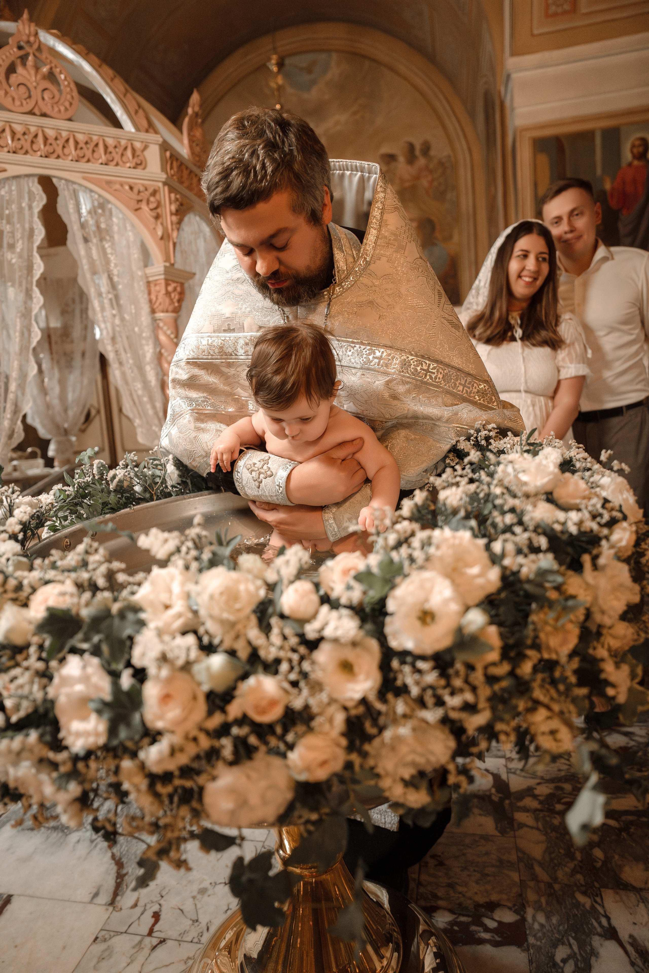 Венчание Дениса и Натальи. Фото- и видеосъёмка крещения и венчания. Фотограф на крещение Москва