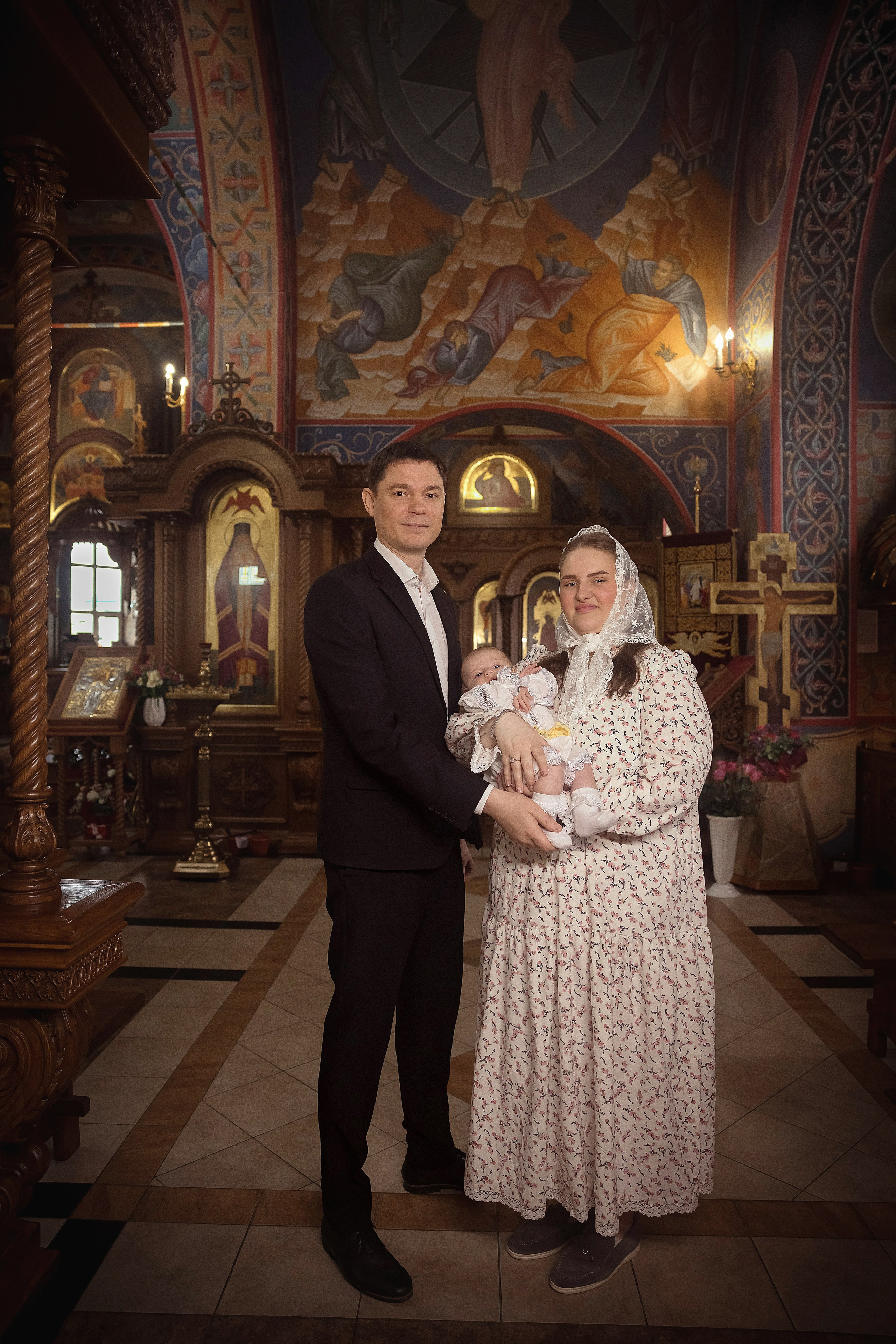 Крещение Василисы Храм в Ямном. Фотограф на крещение и венчание