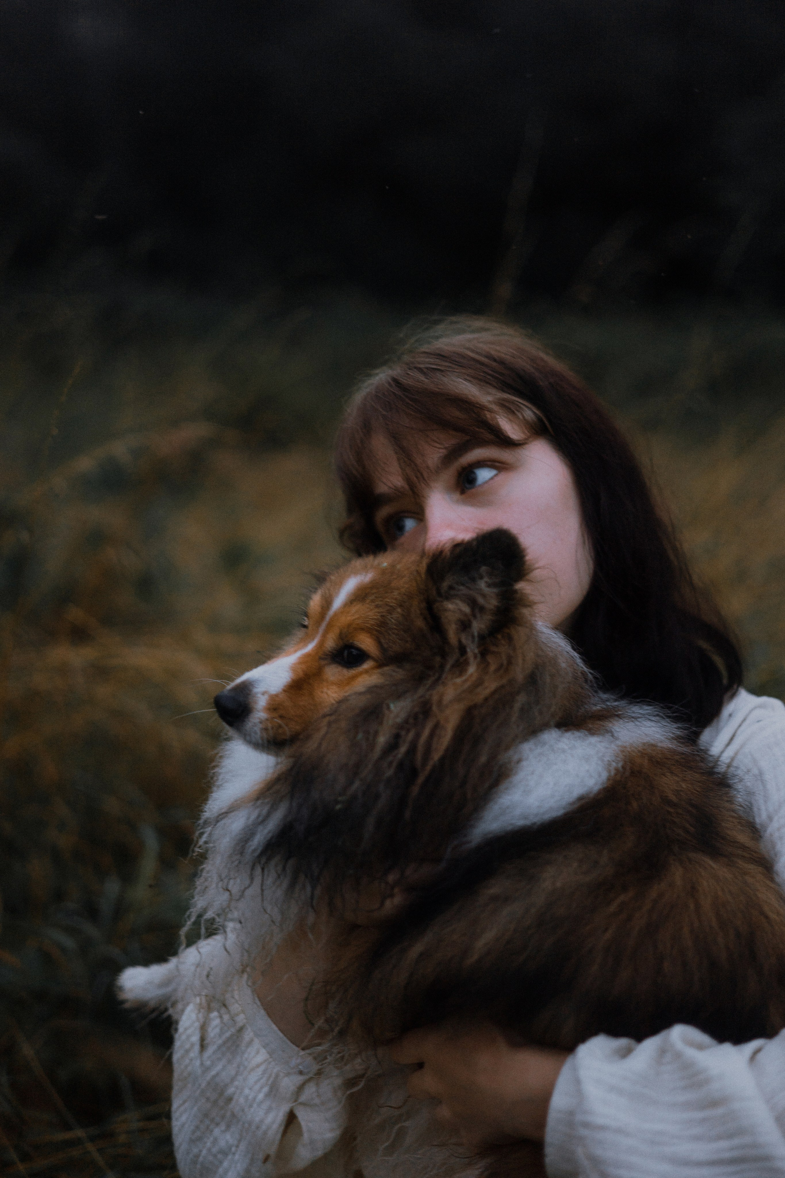 Аня и Скай. Фотограф-анималист Богданова Полина