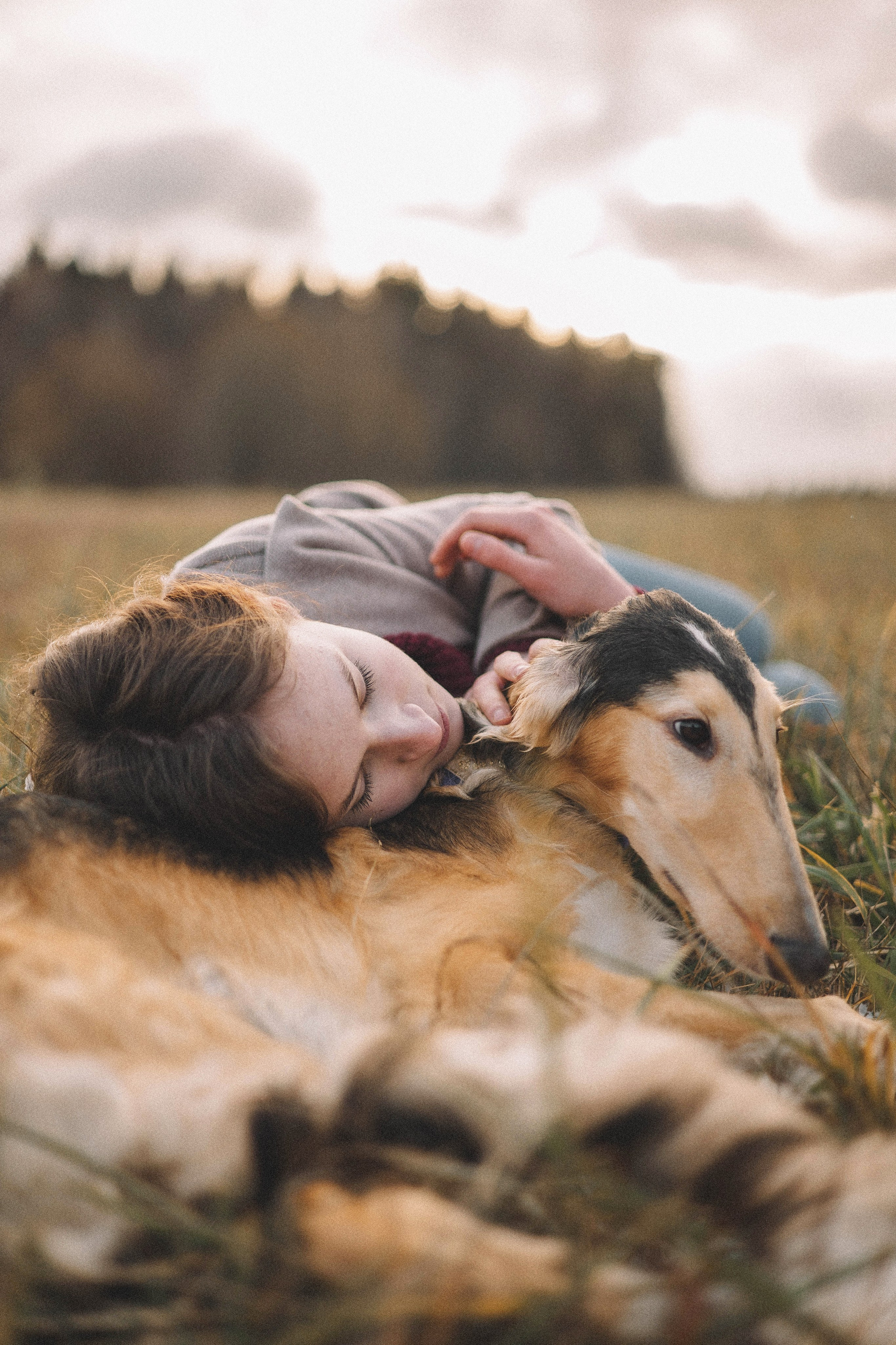 Алена, Леви и Микаса. Фотограф-анималист Богданова Полина