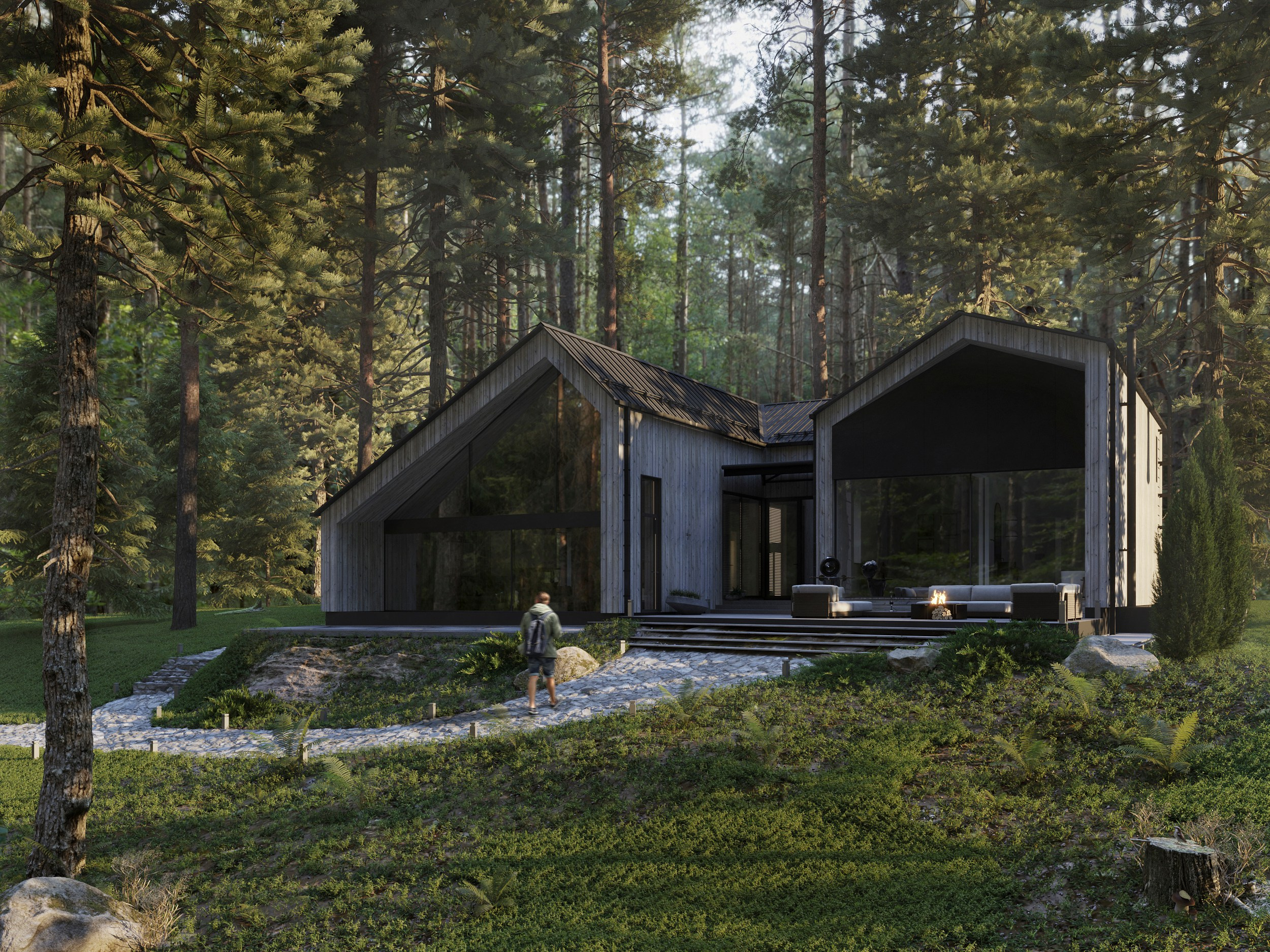 EXTERIOR. 3D Художник| Дизайнер | Борисова Дарья