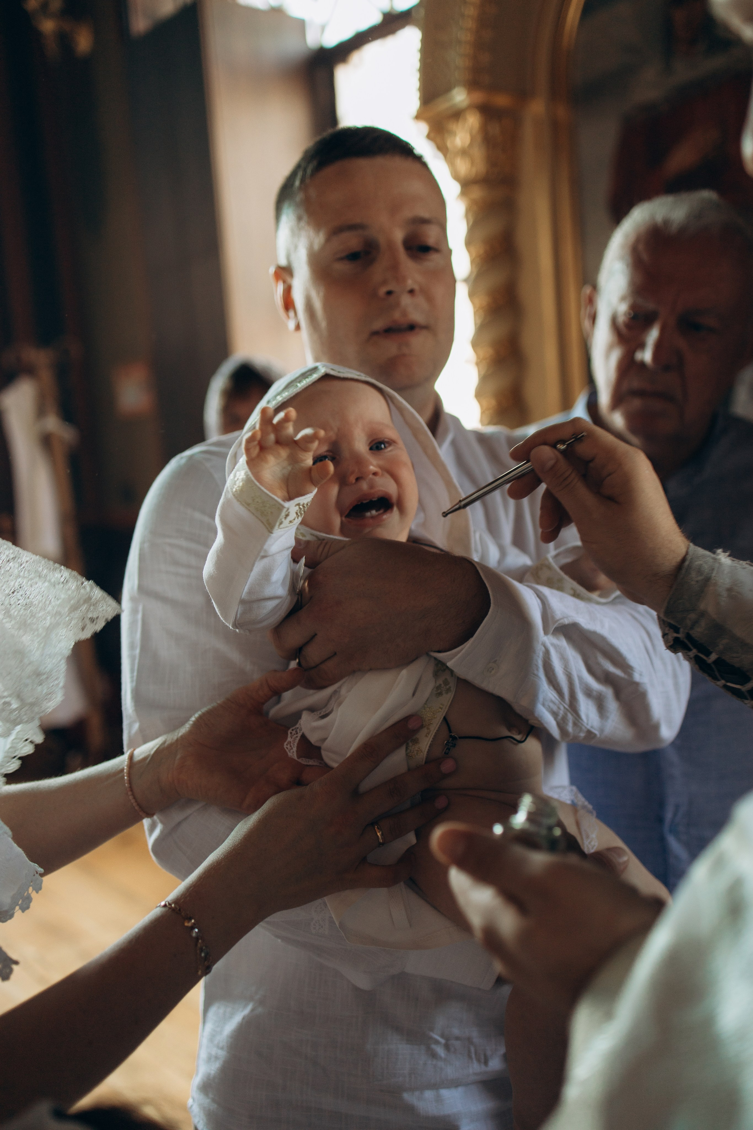 Двойное крещение Анны и Саши. Самый теплый фотограф в Краснодаре Рябоконь Ксения