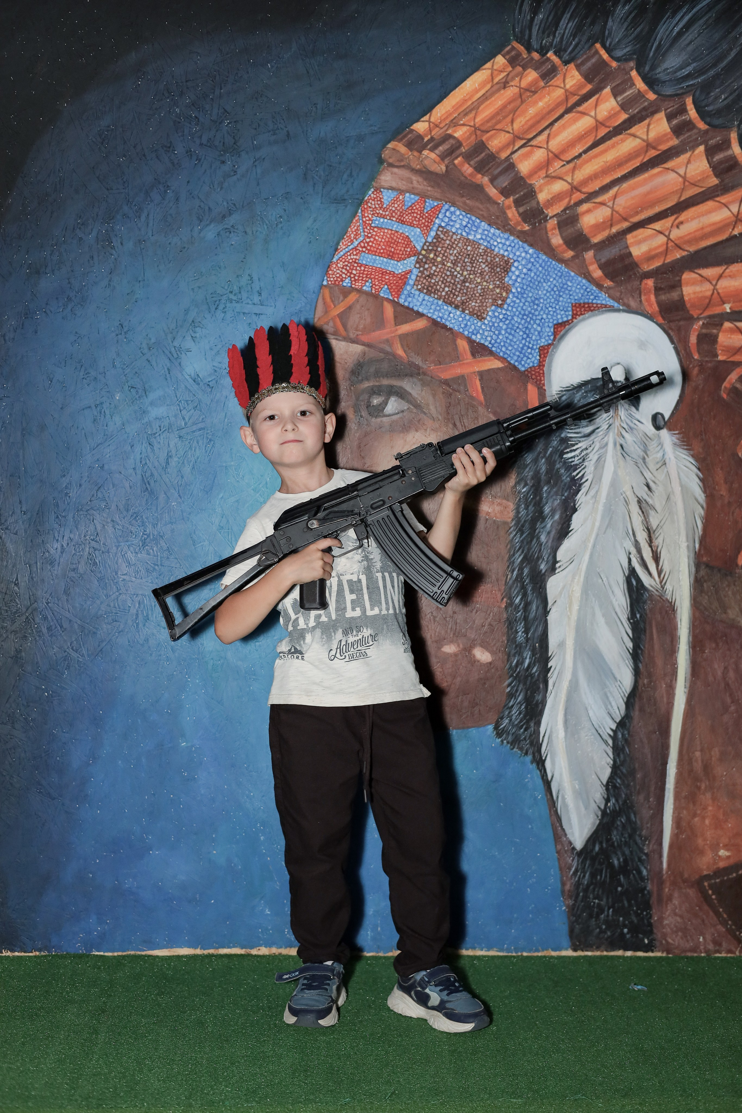 День рождение в стрелковом клубе. Фотограф Надршина Лилия