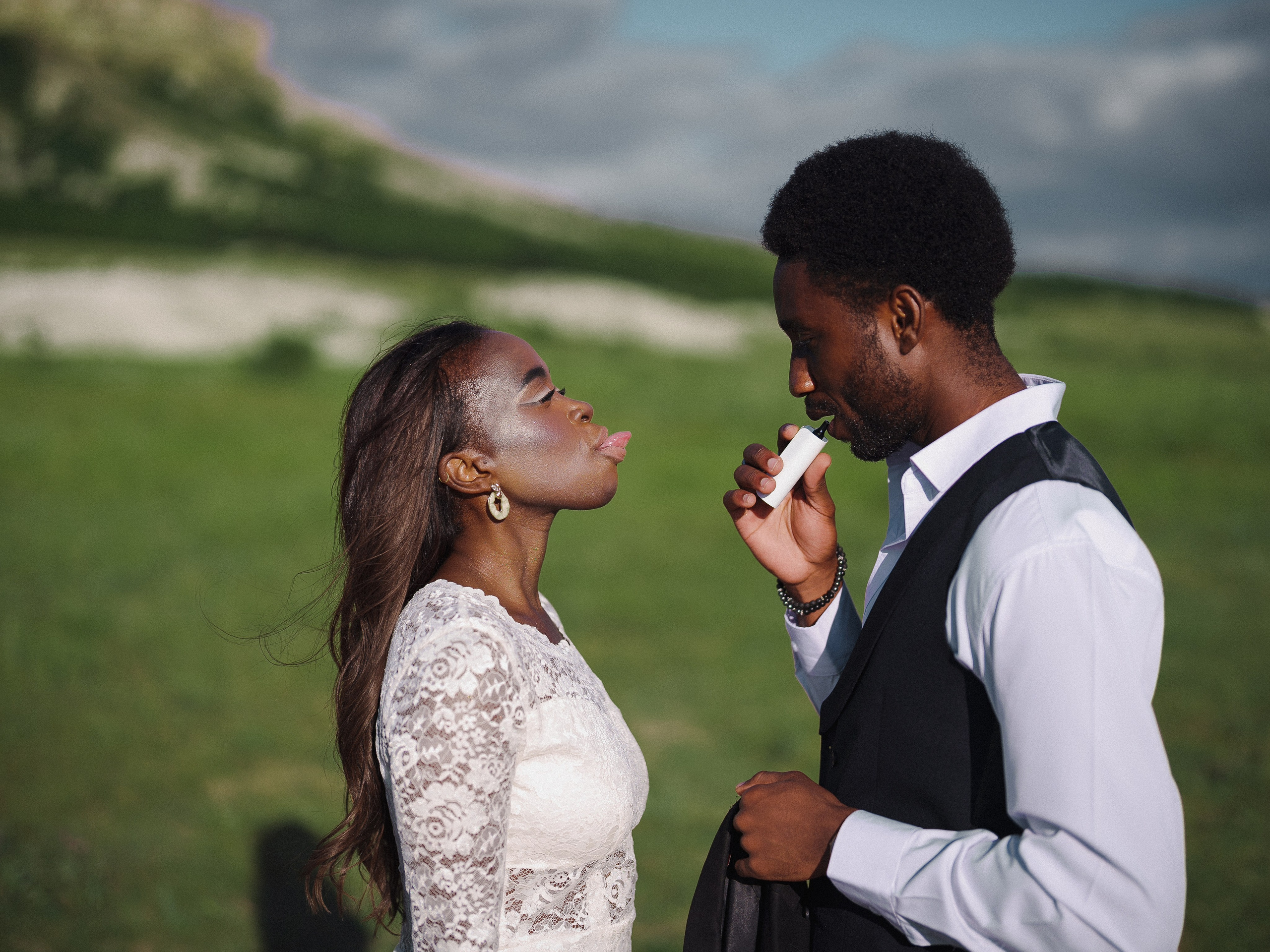 Прогулка на Белой скале. Фотограф Олег Сотник