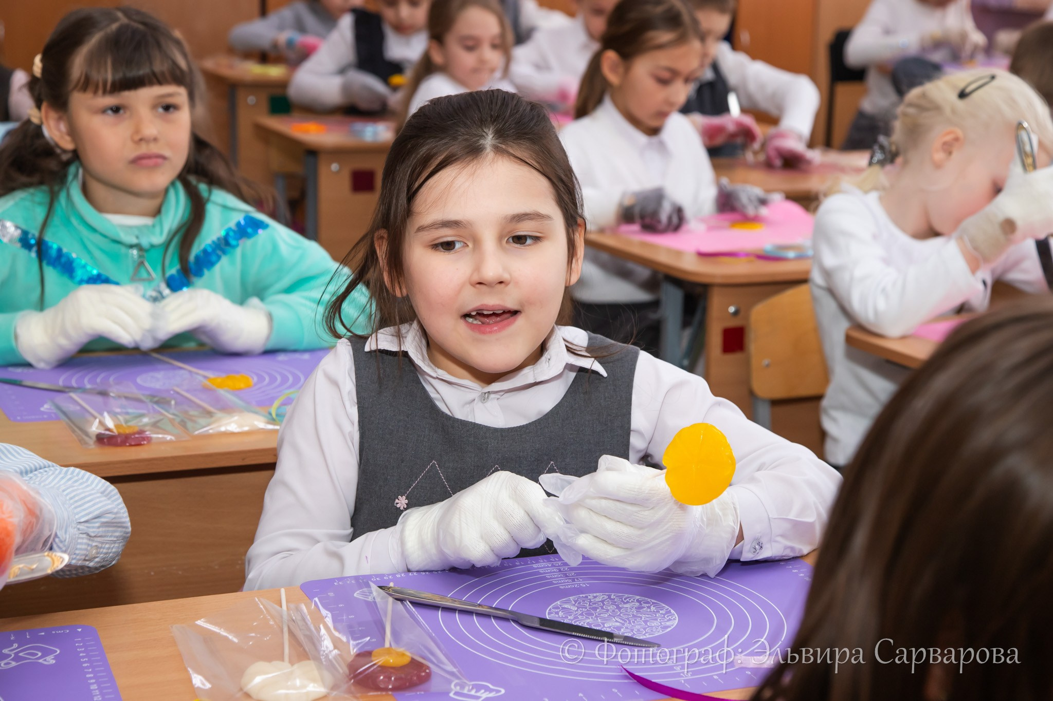 Мастер-класс по леденцам. Репортажный Фотограф
