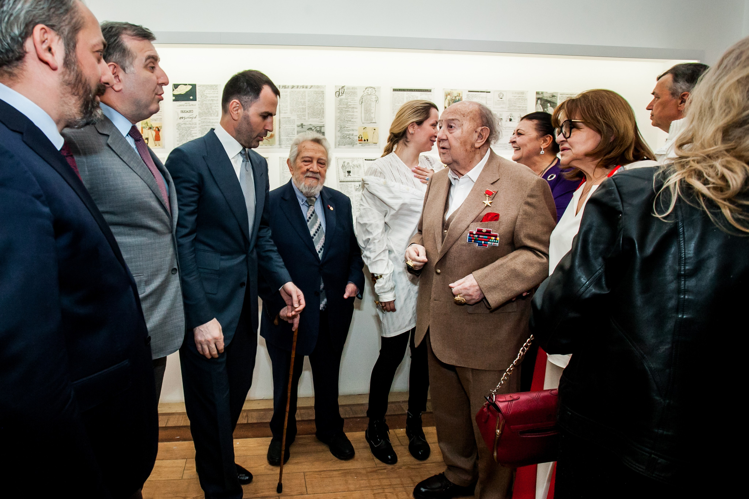 Открытие выставки Зураба Церетели. Art photographer Nino