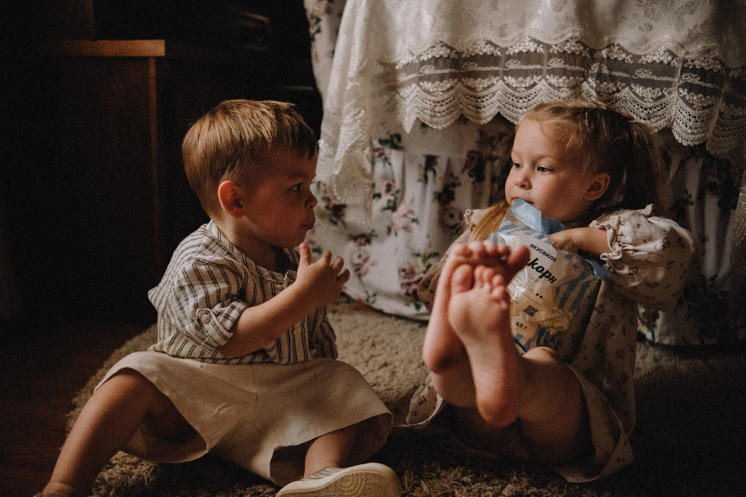 Полина, Макс и Эмилия. Семейный фотограф Москва