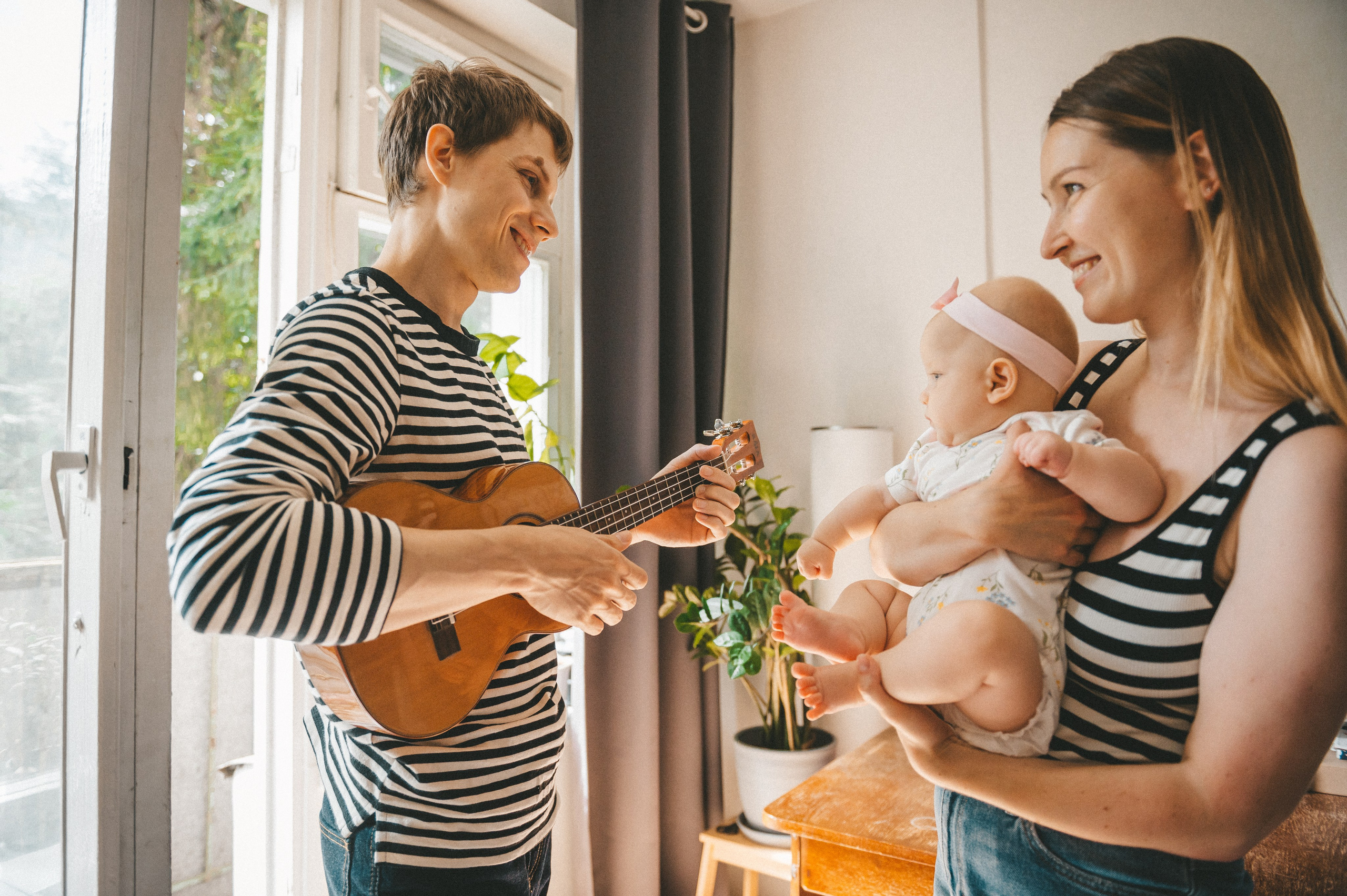 Семья, дома. Анна Смирнова. Фотограф, Москва