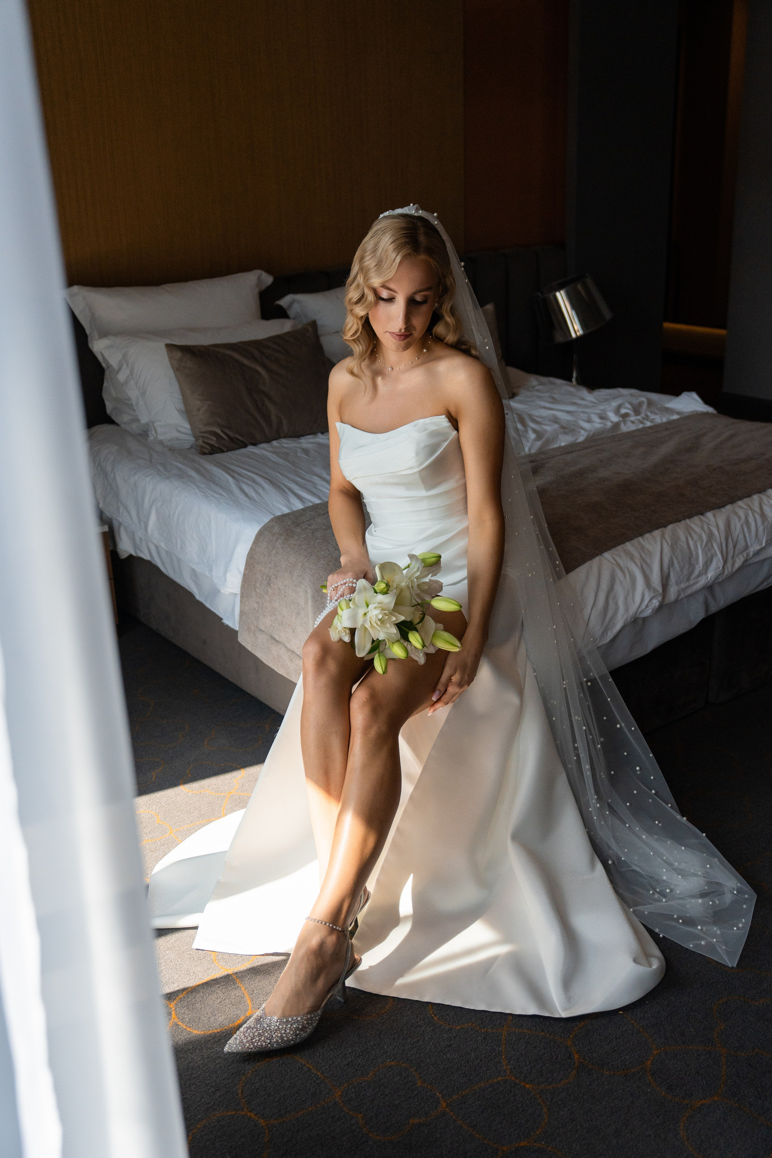 Свадебная фотосессия в Москве, регистрация в Кутузовском ЗАГСе Москва. Свадебный фотограф в Москве Анна Полушина