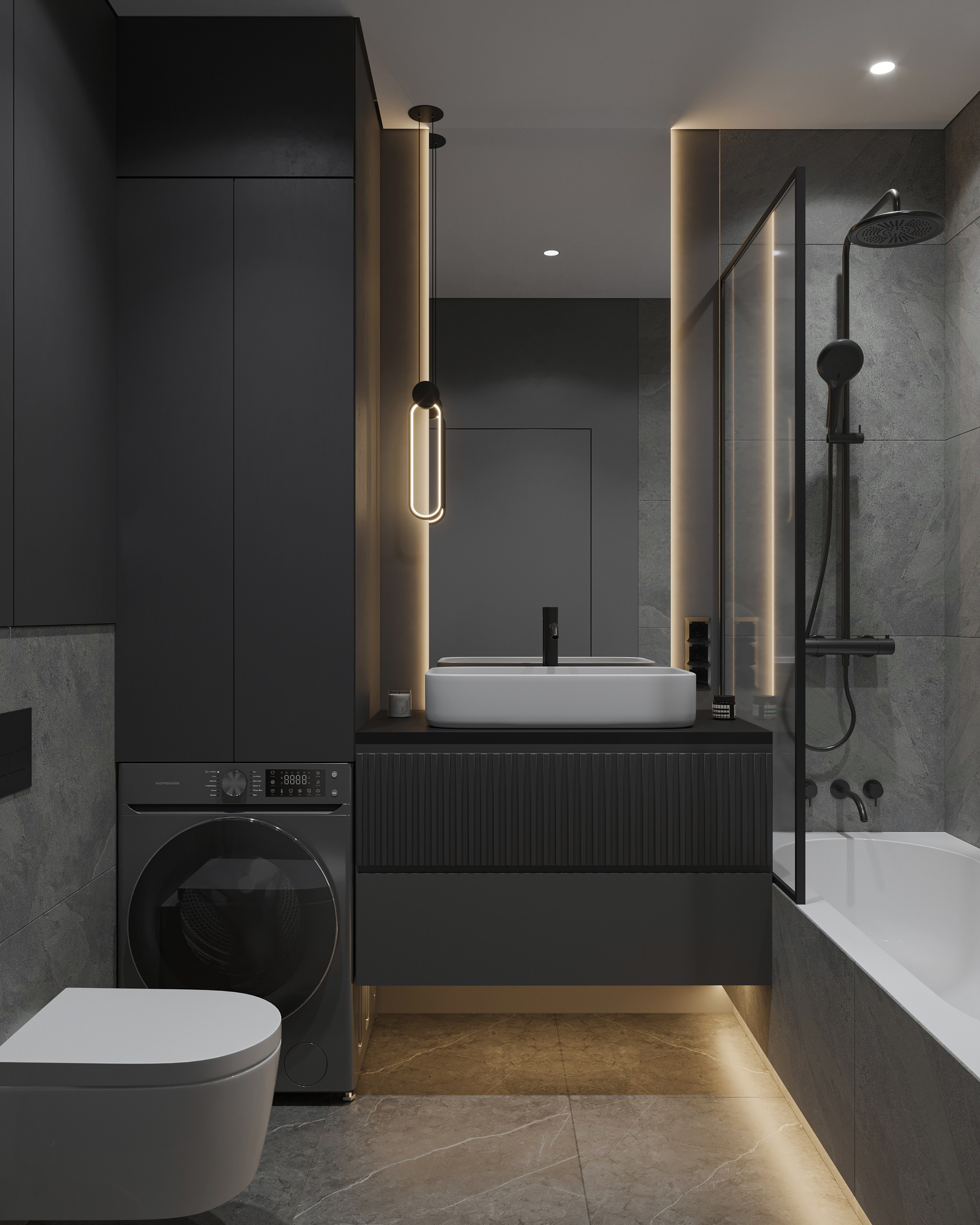 ЖК «Приморский квартал» / Санкт-Петербург / 45 кв. м. Ксения Барабаш дизайнер интерьера в Санкт-Петербурге