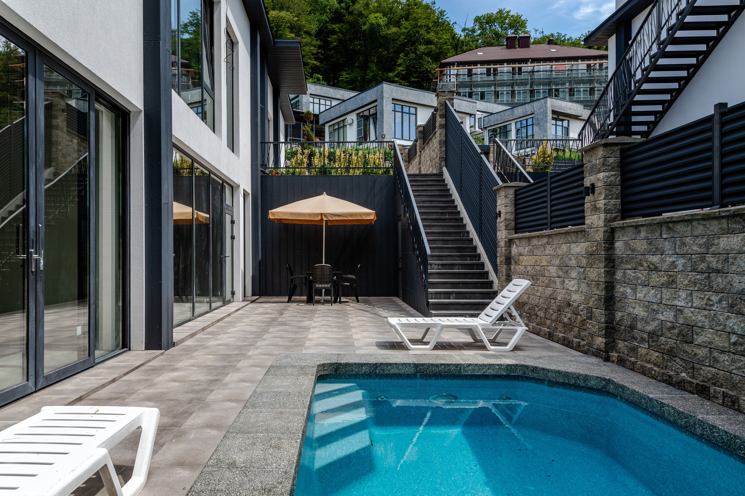 Архитектурная фотосъемка коттеджа, Дагомыс. Интерьерный фотограф в Москве