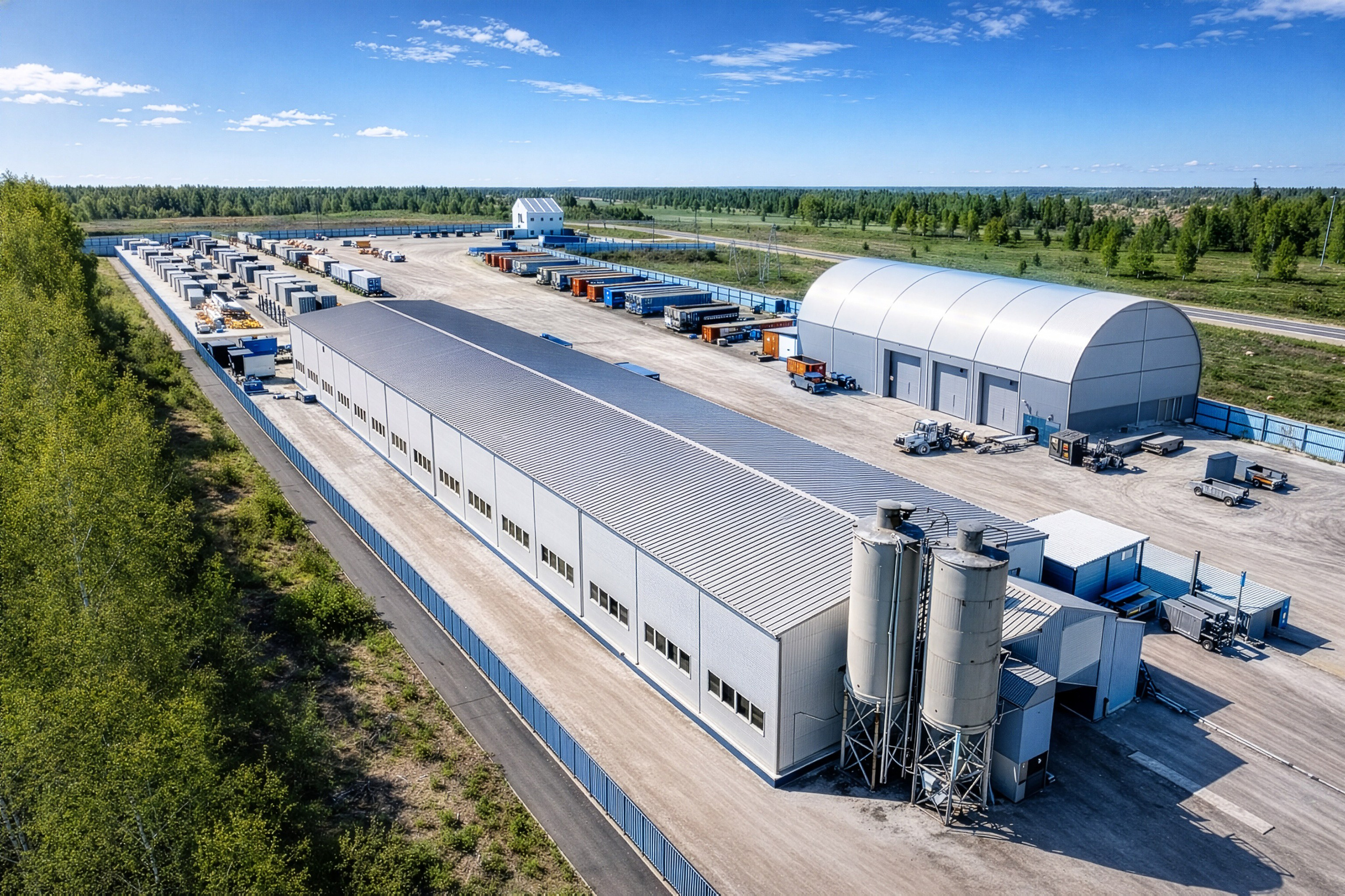 Аэросъемка промышленных объектов — Кейс ГК Стройтехно-Урал | Дмитрий Судаков. Фотограф Дмитрий Судаков — Свадебная и репортажная съемка в Екатеринбурге и Москве