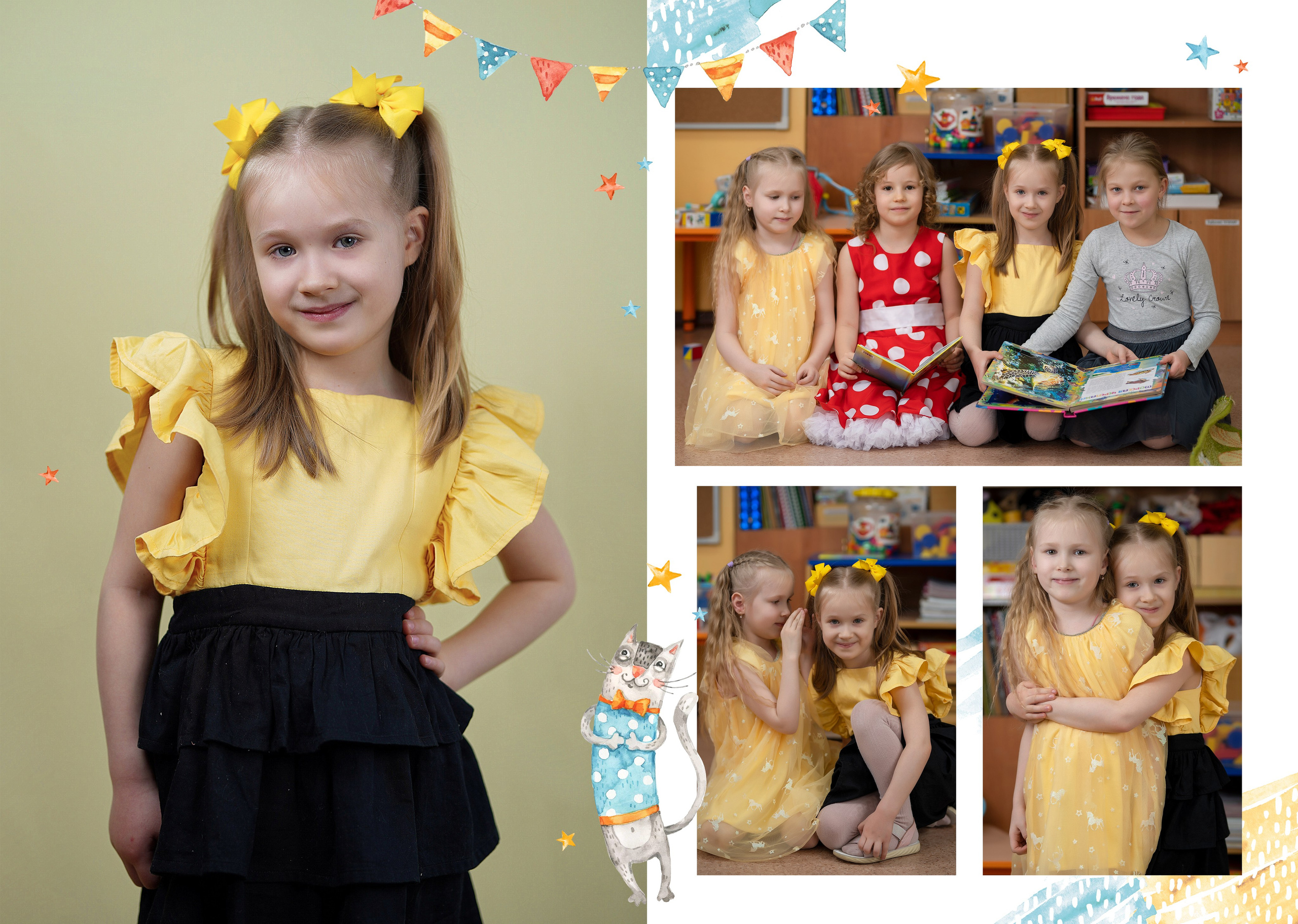 Детский сад№ 105 группа «Солнышко». Фабрика выпускных альбомов