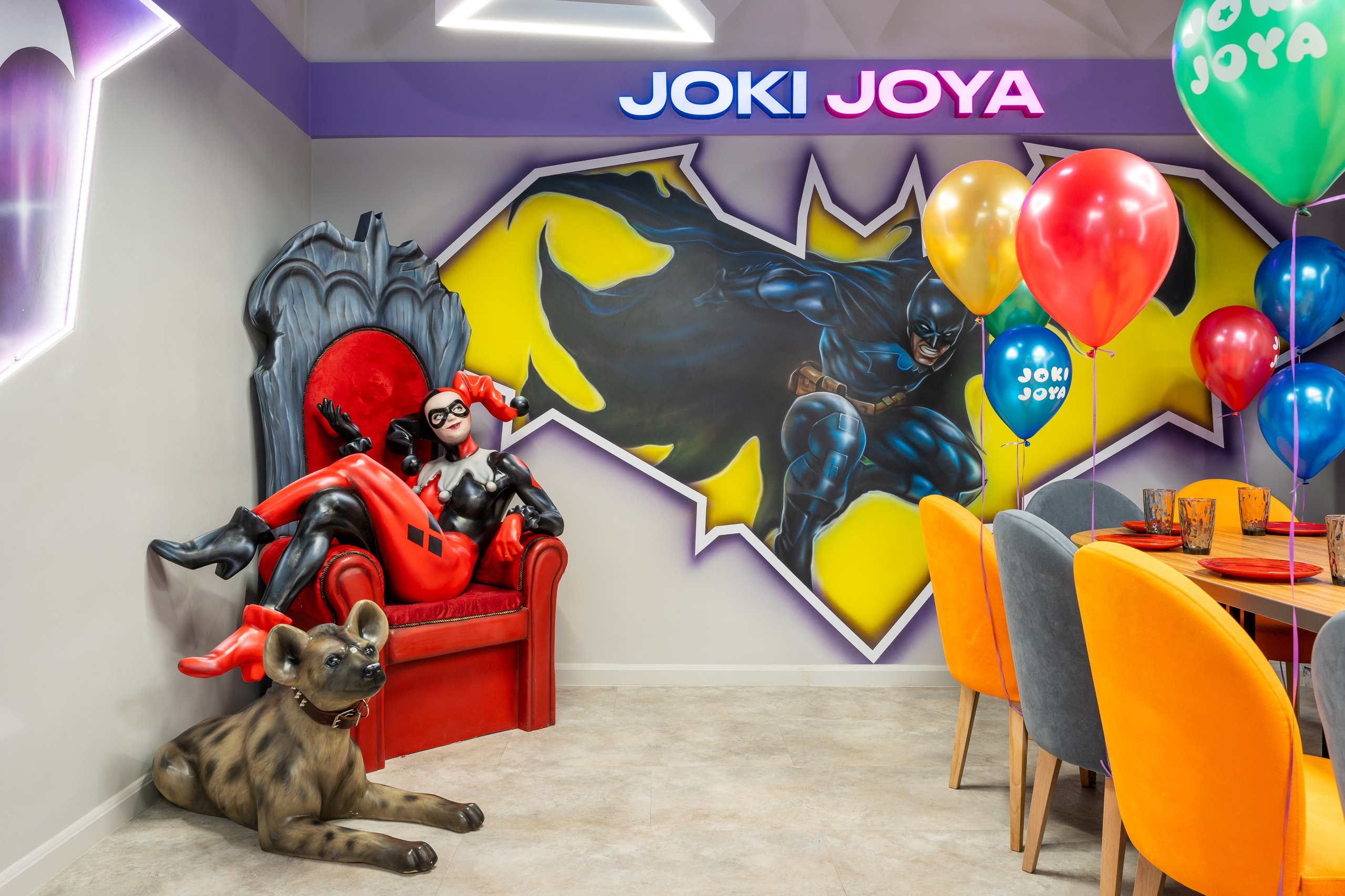 Парк развлечений Joki Joya Лефортово. Интерьерный фотограф Александра Солдатова