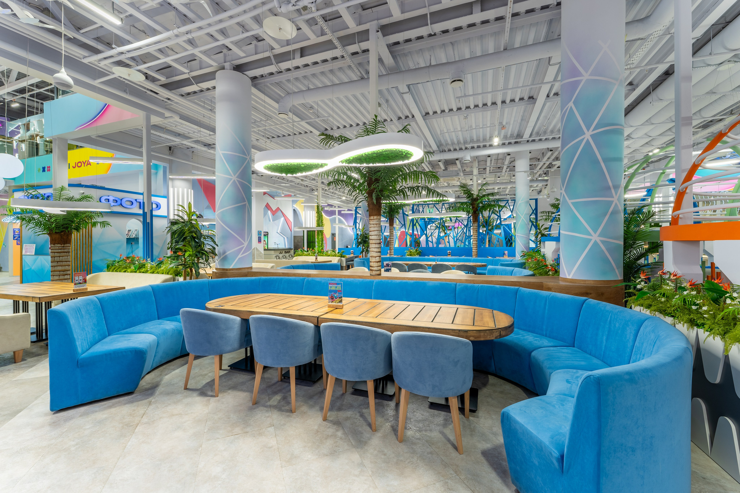 Парк развлечений Joki Joya Лефортово. Интерьерный фотограф Александра Солдатова