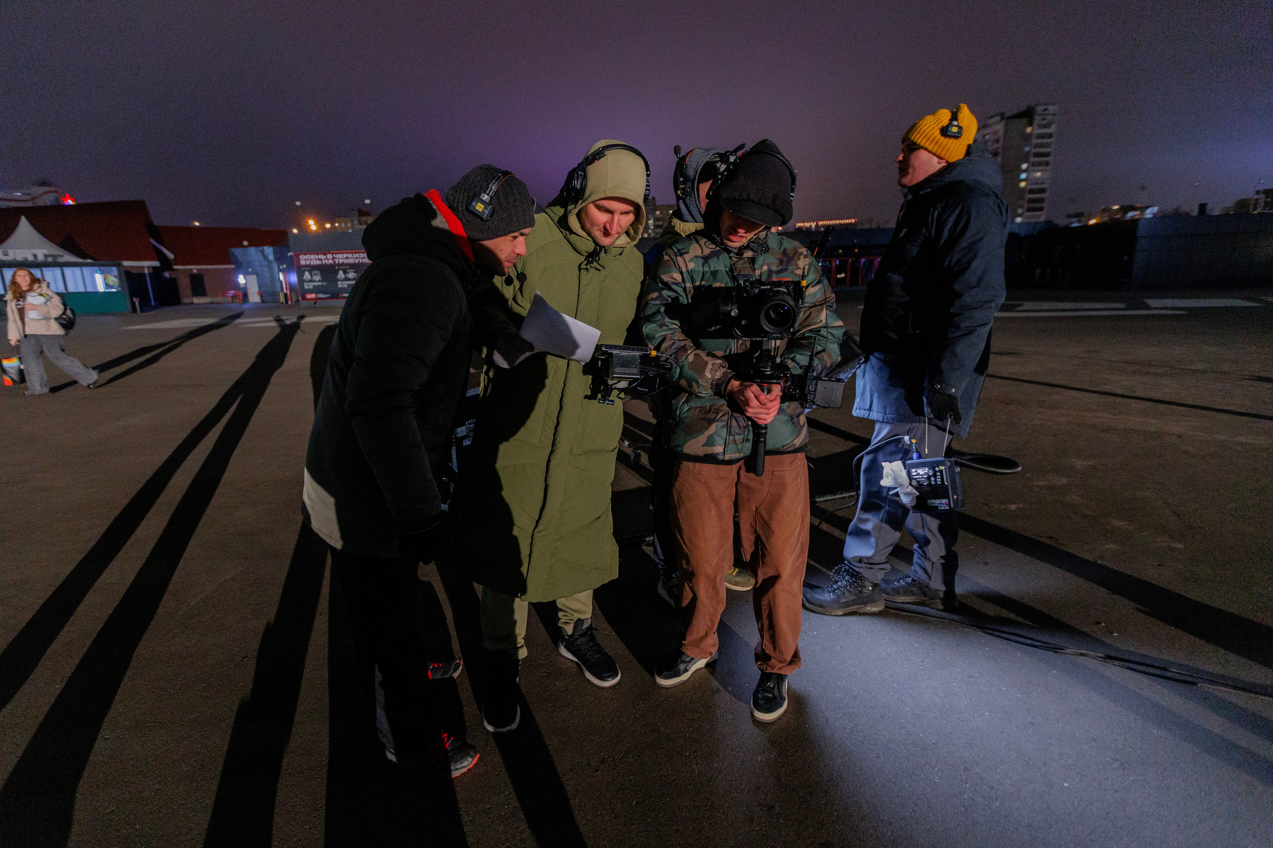 БЭКСТЕЙДЖ СЪËМОК РОЛИКА ДЛЯ ФК ЛОКОМОТИВ. Artem Zenin Photography