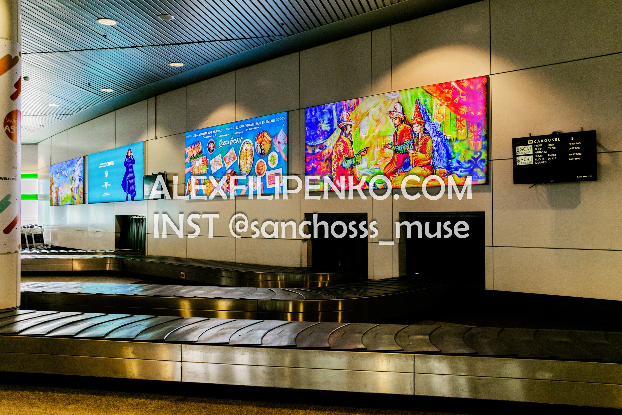 Фотосъемка для рекламного оператора MYD Production в Аэропорту Астаны. Фотограф интерьера недвижимости и архитектуры в Астане