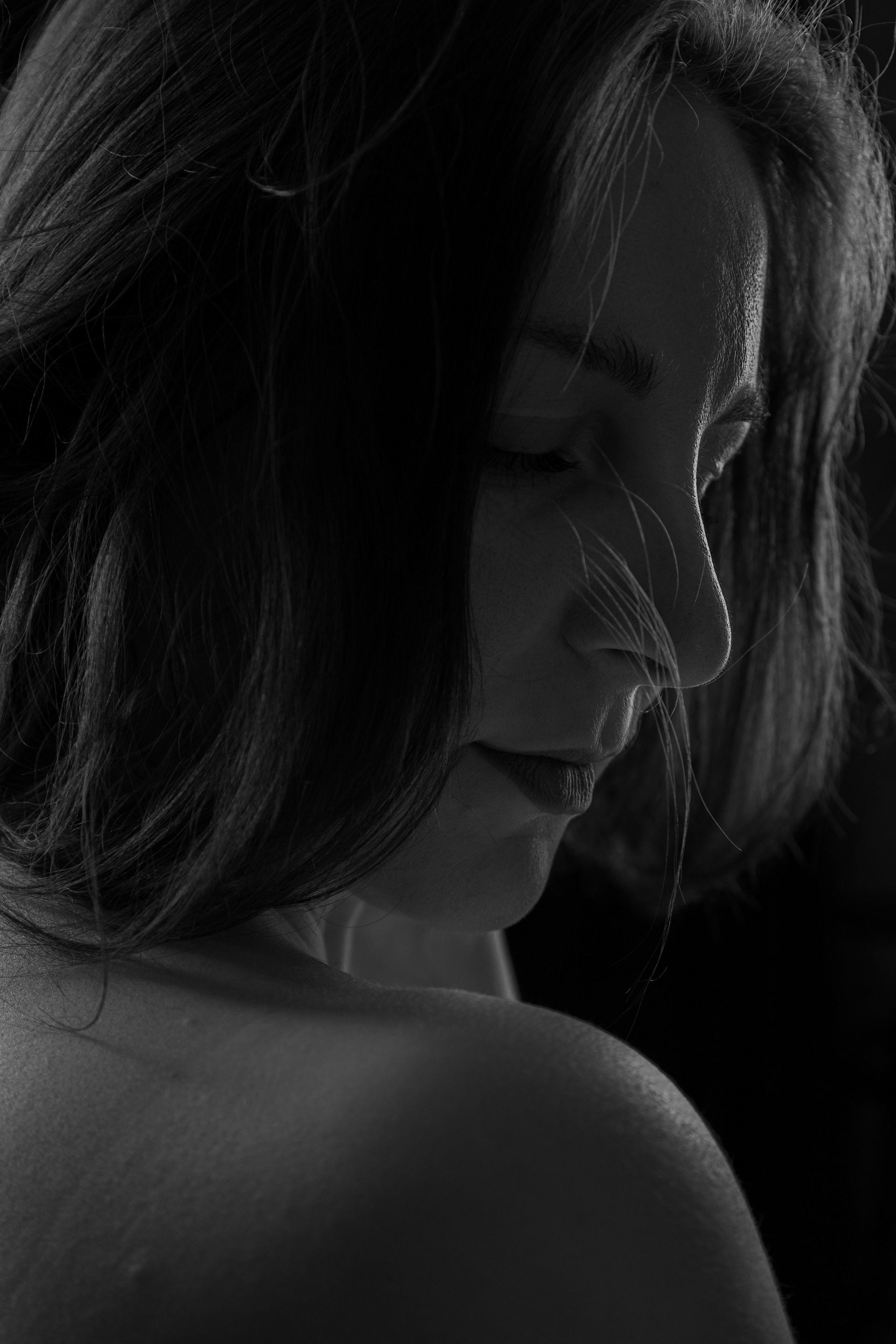 Силуэтная съемка для Марии. Портретный фотограф в Москве Екатерина Богдасарова