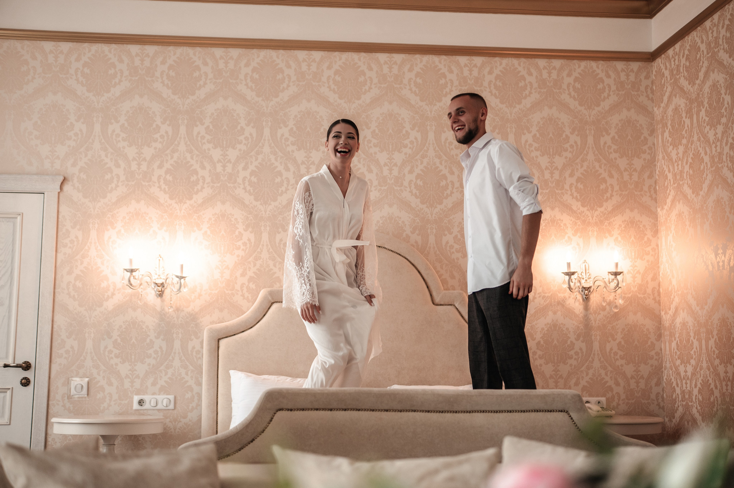 Максим и Наталья. Сборы, прогулка. Фотограф Екатерина Бочарникова