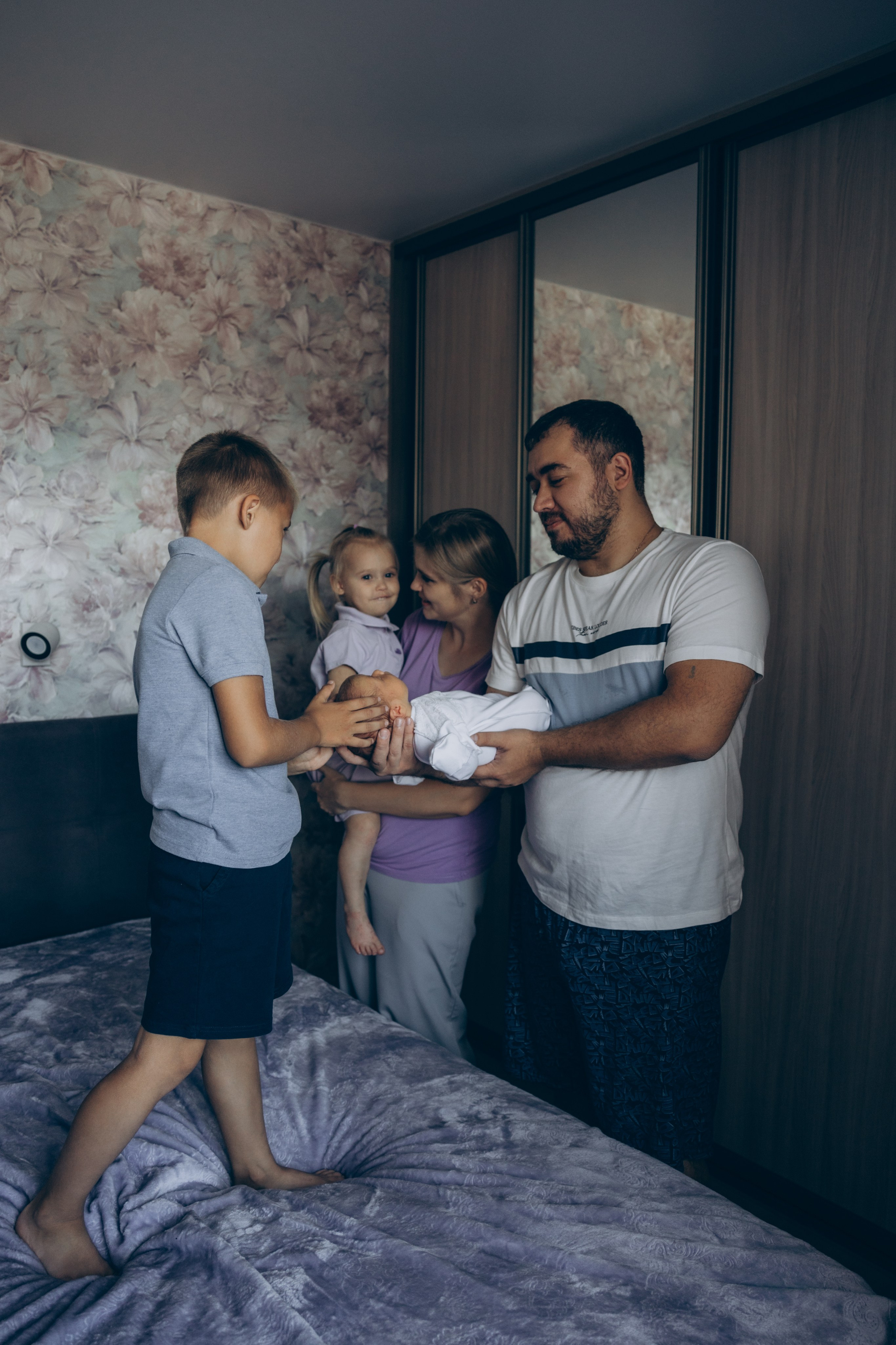 Домашняя съёмка с малышом. Свадебный, семейный фотограф в Иркутске Светлана Макаричева