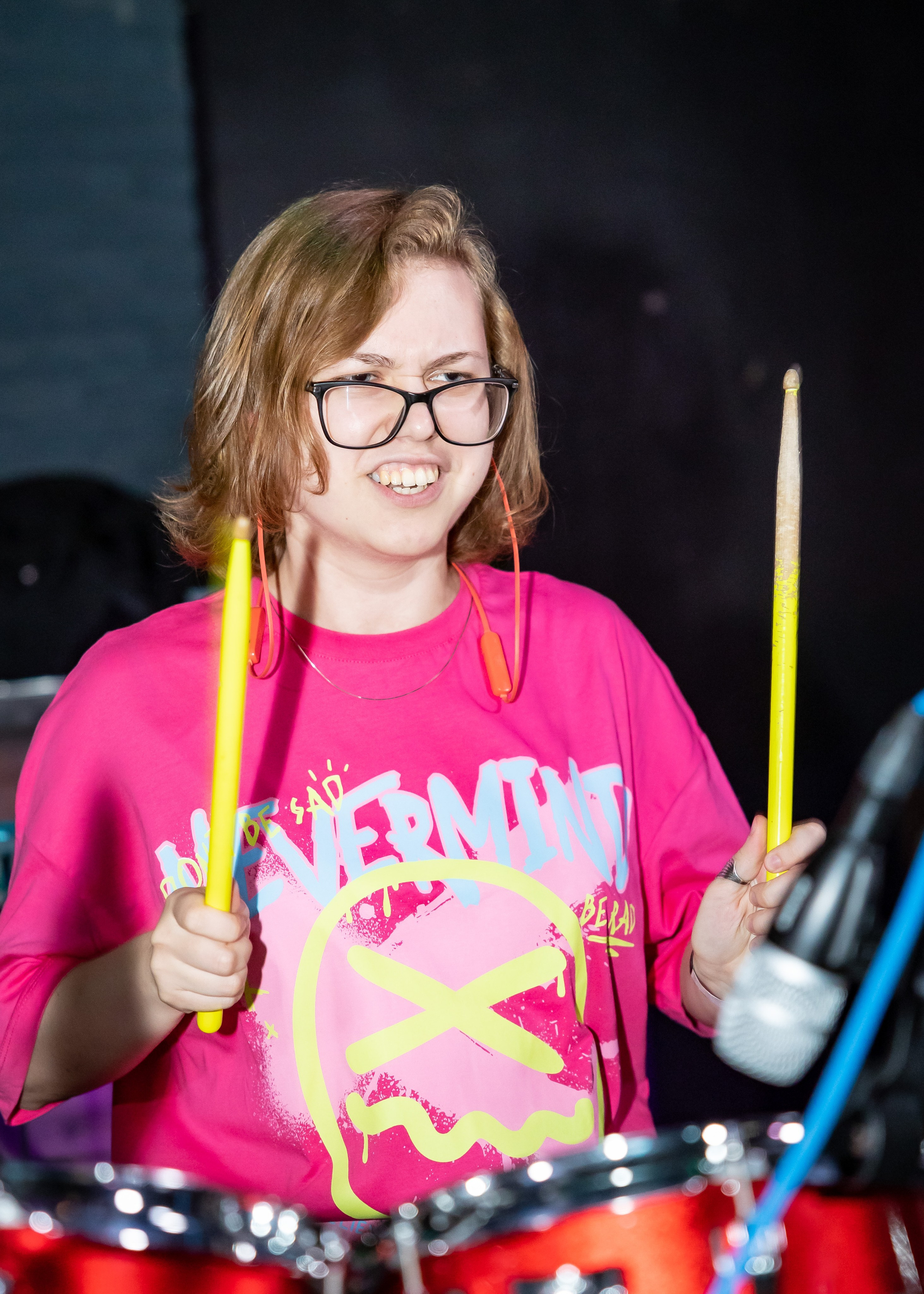 Концерт «Не Школа Барабанов» в Клубе «SOVA». Фотограф Владимир Охрименко