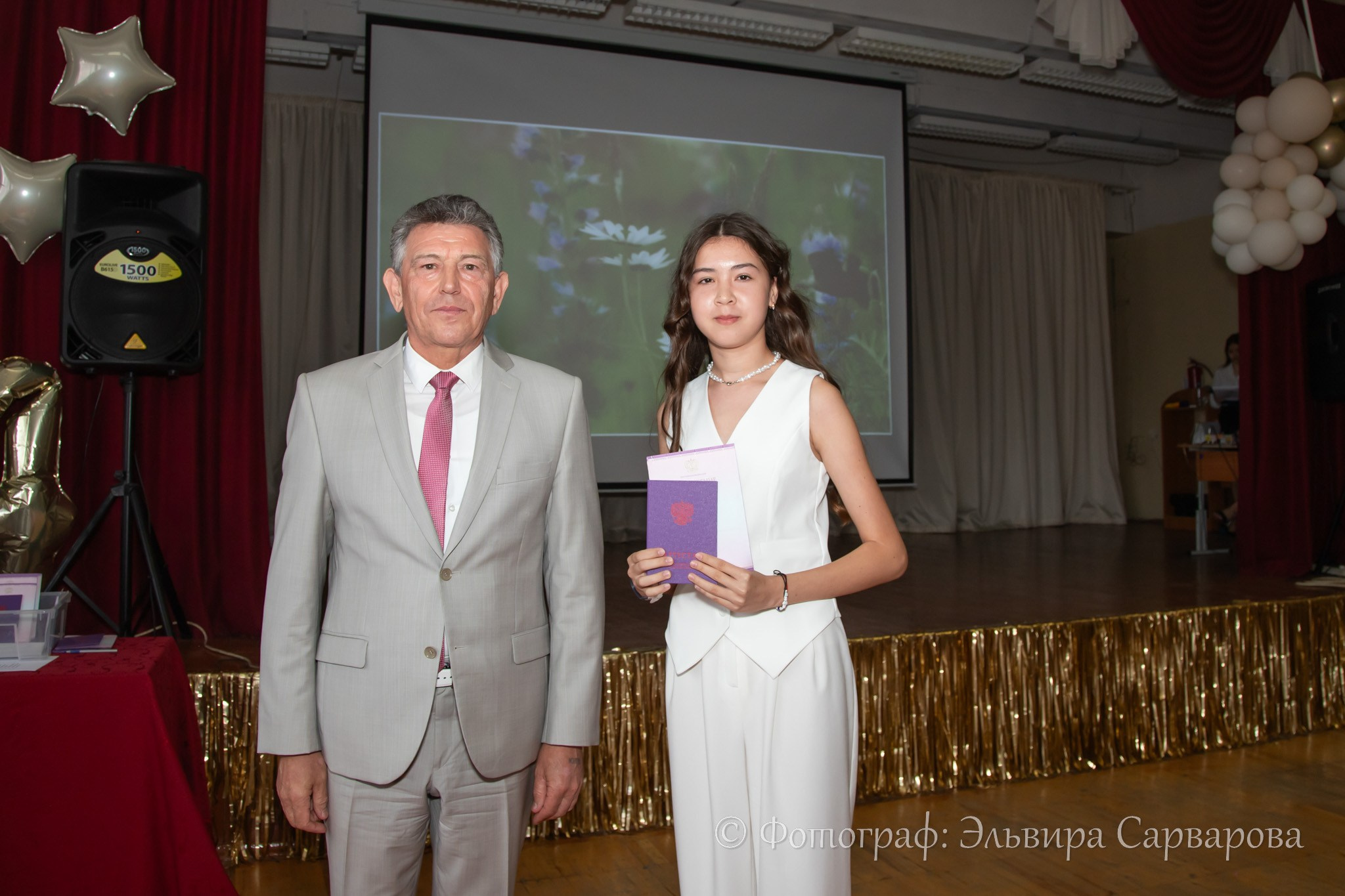 Вручение аттестатов 9 класс. Репортажный Фотограф