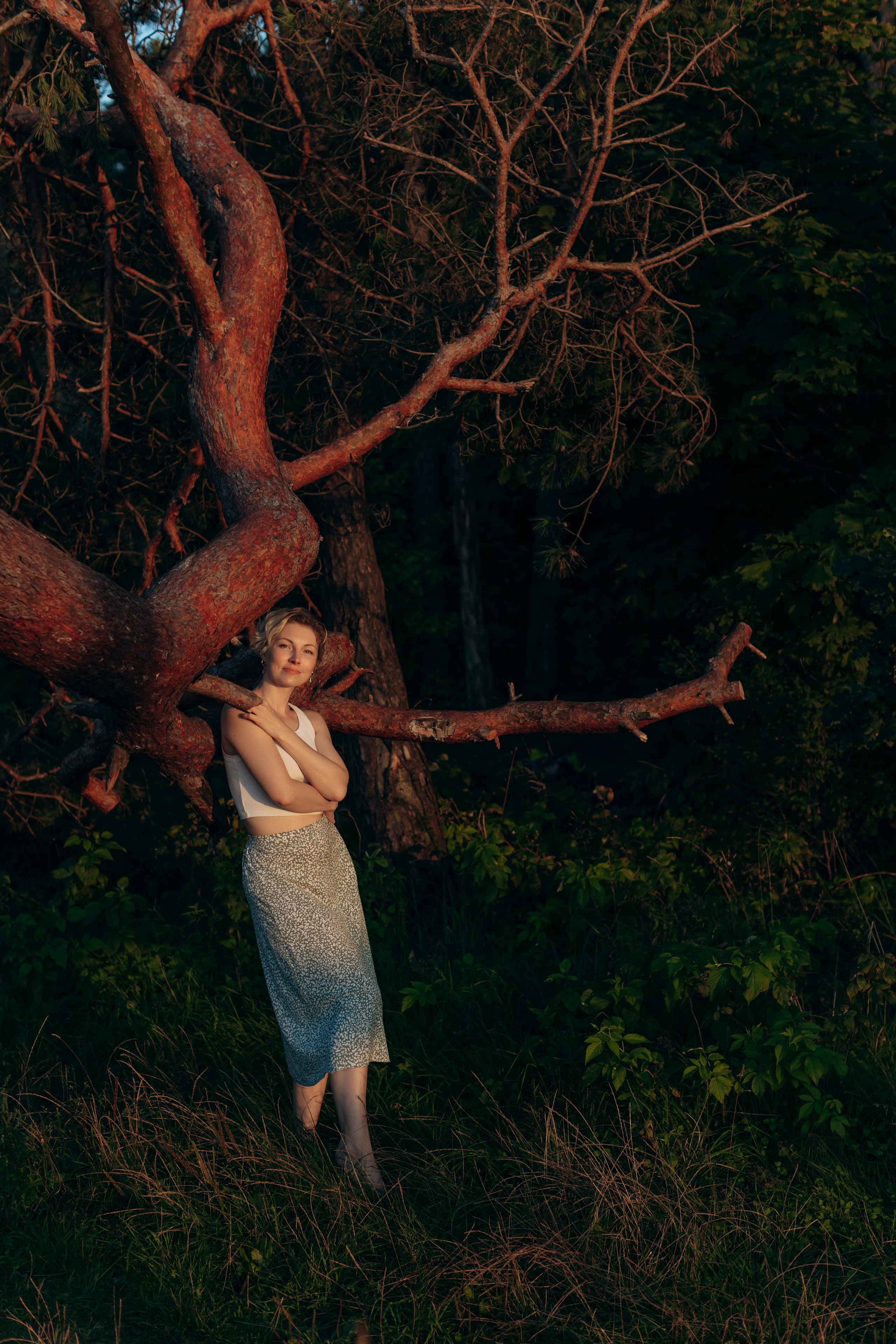 Подруги Пионеский Сосновый бор закат. Фотограф в Калининграде свадебная фотография, репортажная, фотосессии