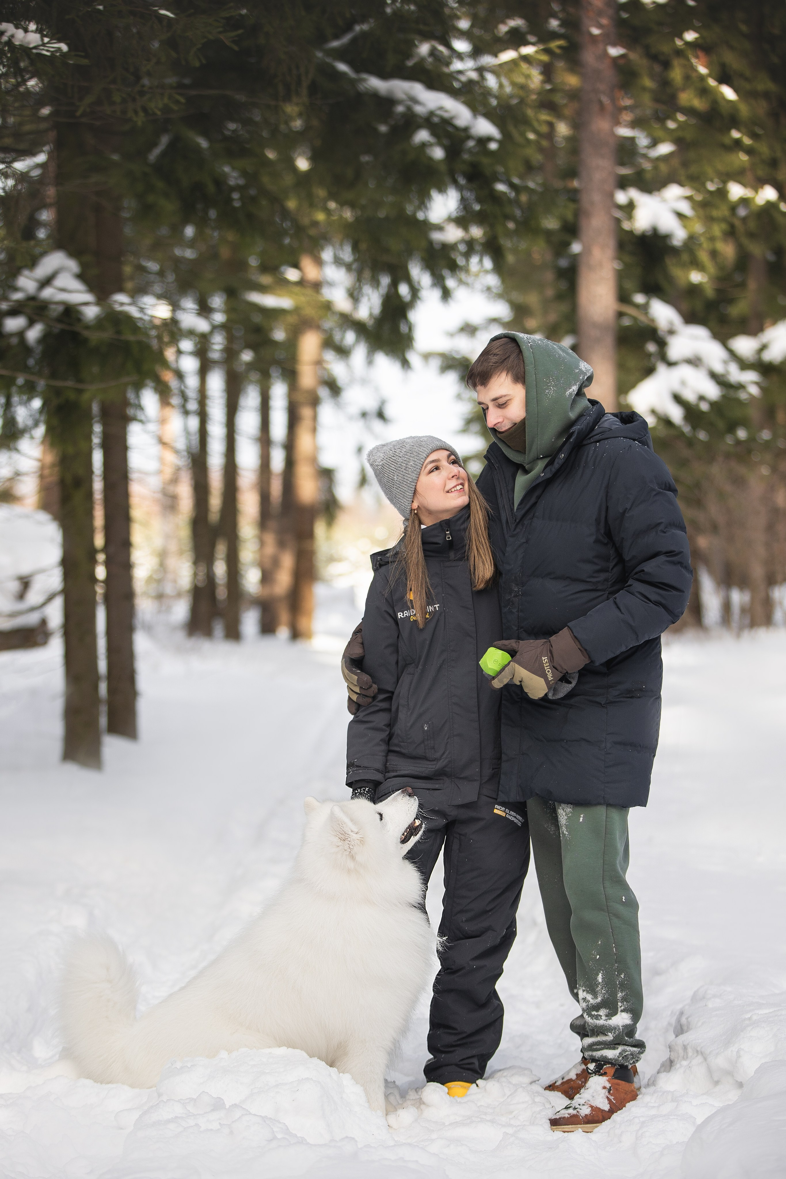 Дмитрий, Наталья и Панти. Фотограф анималист в Москве Майорова Евгения