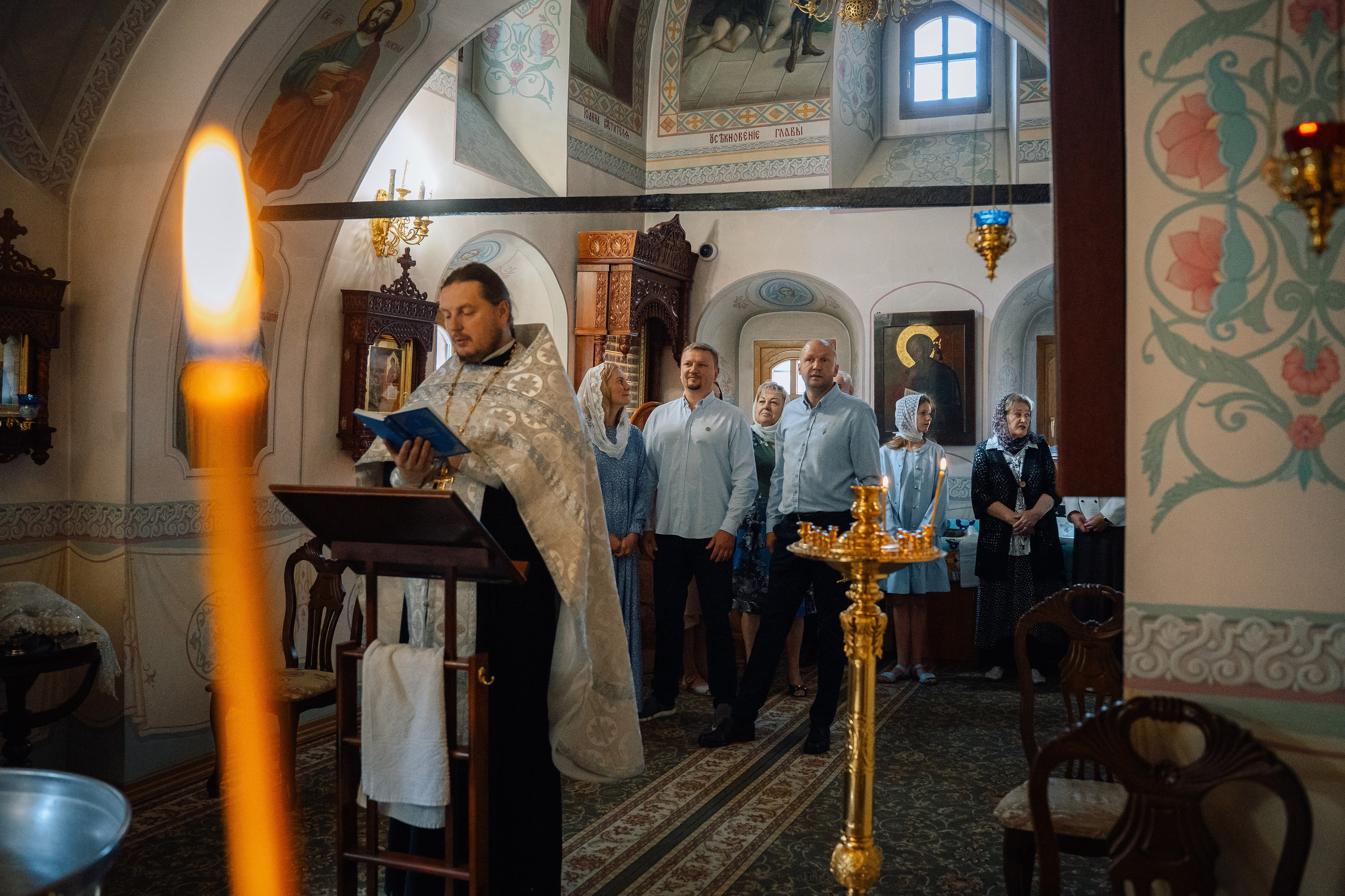 Крещение Марка. Фотограф Казакова Анастасия