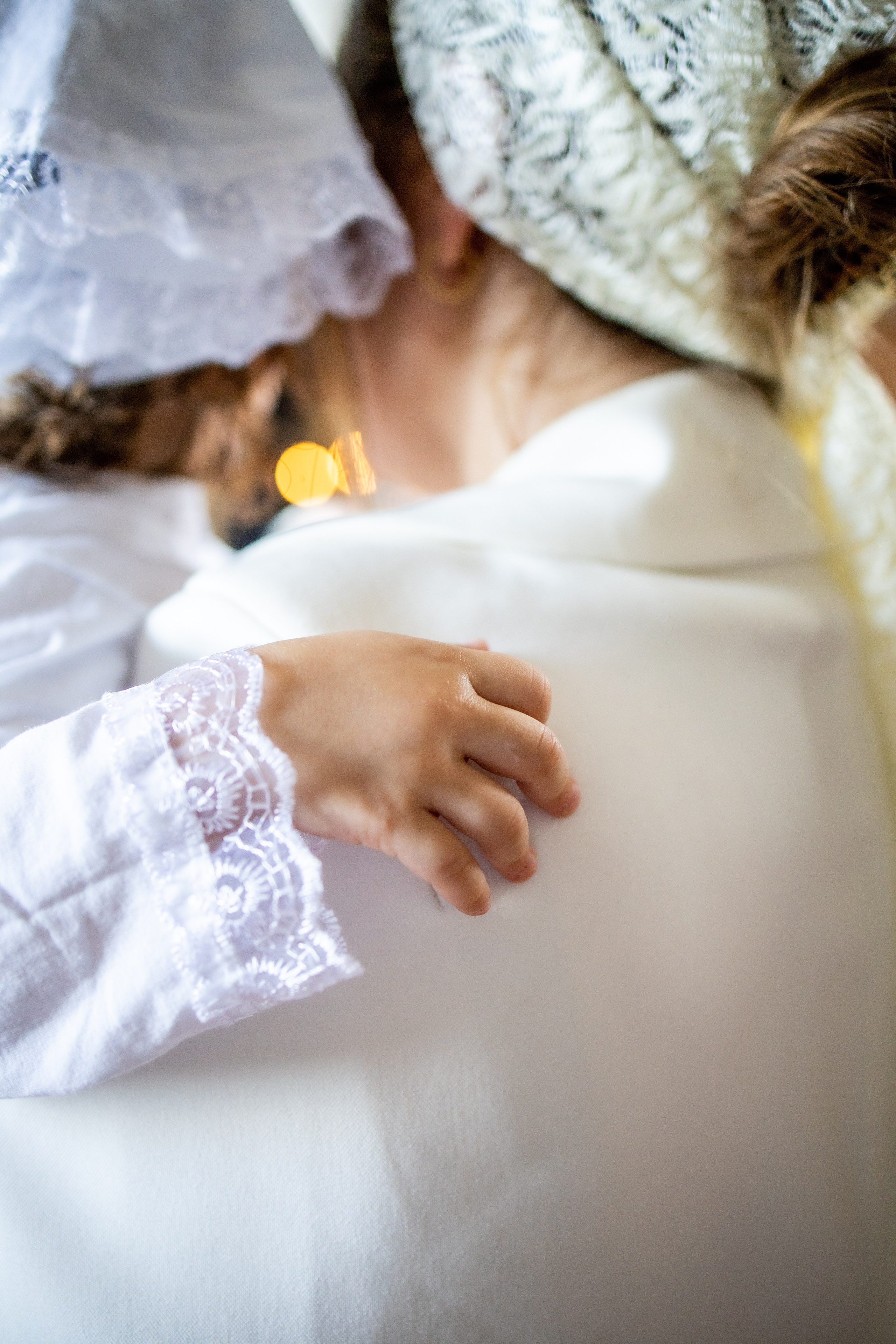 Таинство Крещения Евы, Арины и Дарьи. Фотограф Надежда Лукьянова