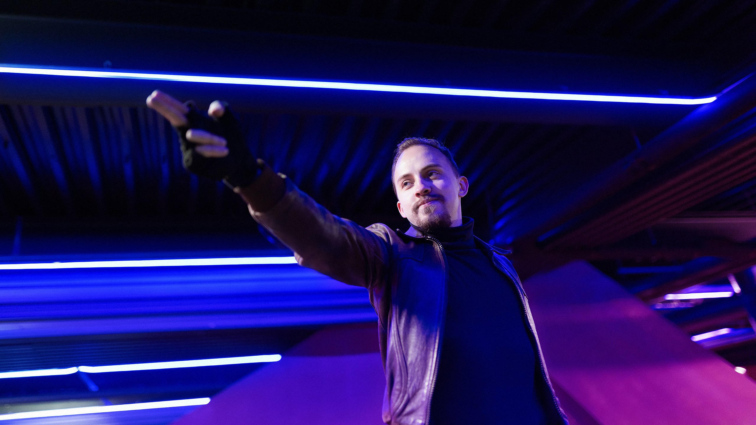 Илья, киберпанк. Фотограф Никита Локтионов Москва