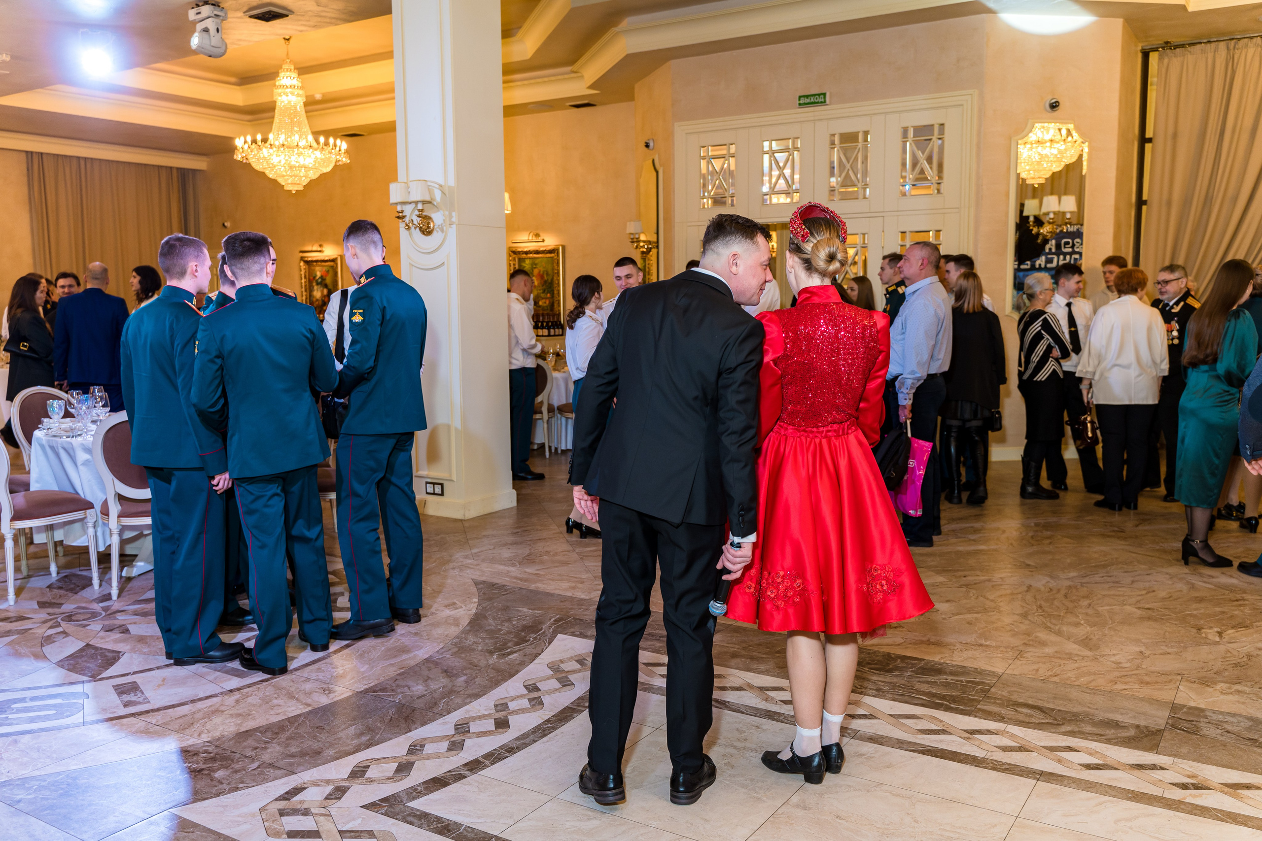 Фотосъемка выпуска военной академии и вручение дипломов